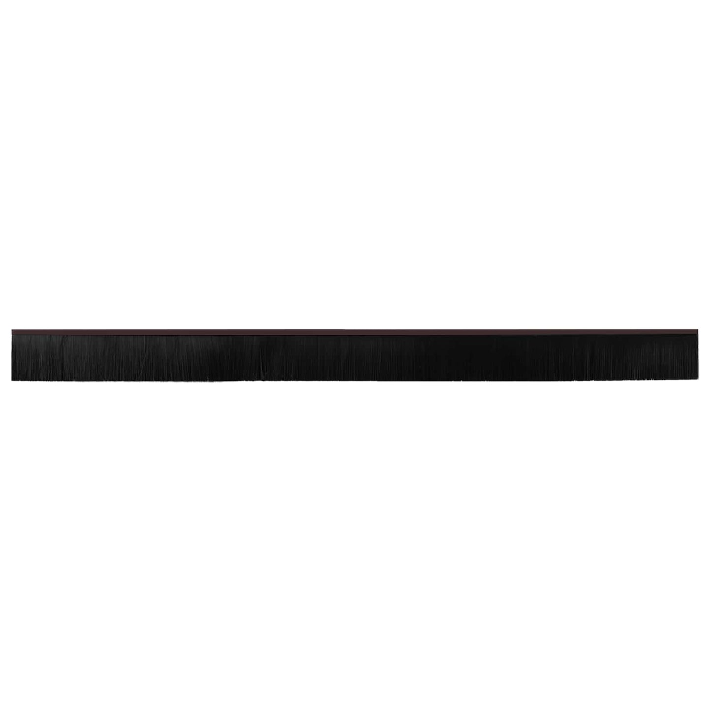 Self-adhesive Door Brush Seals 2 pcs Brown 100 cm