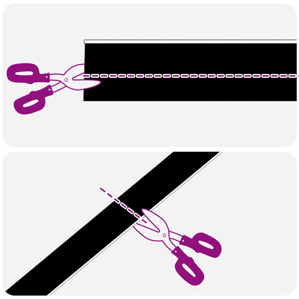 Screw-on Door Brush Seals 12 pcs Silver 100 cm Aluminium Alloy
