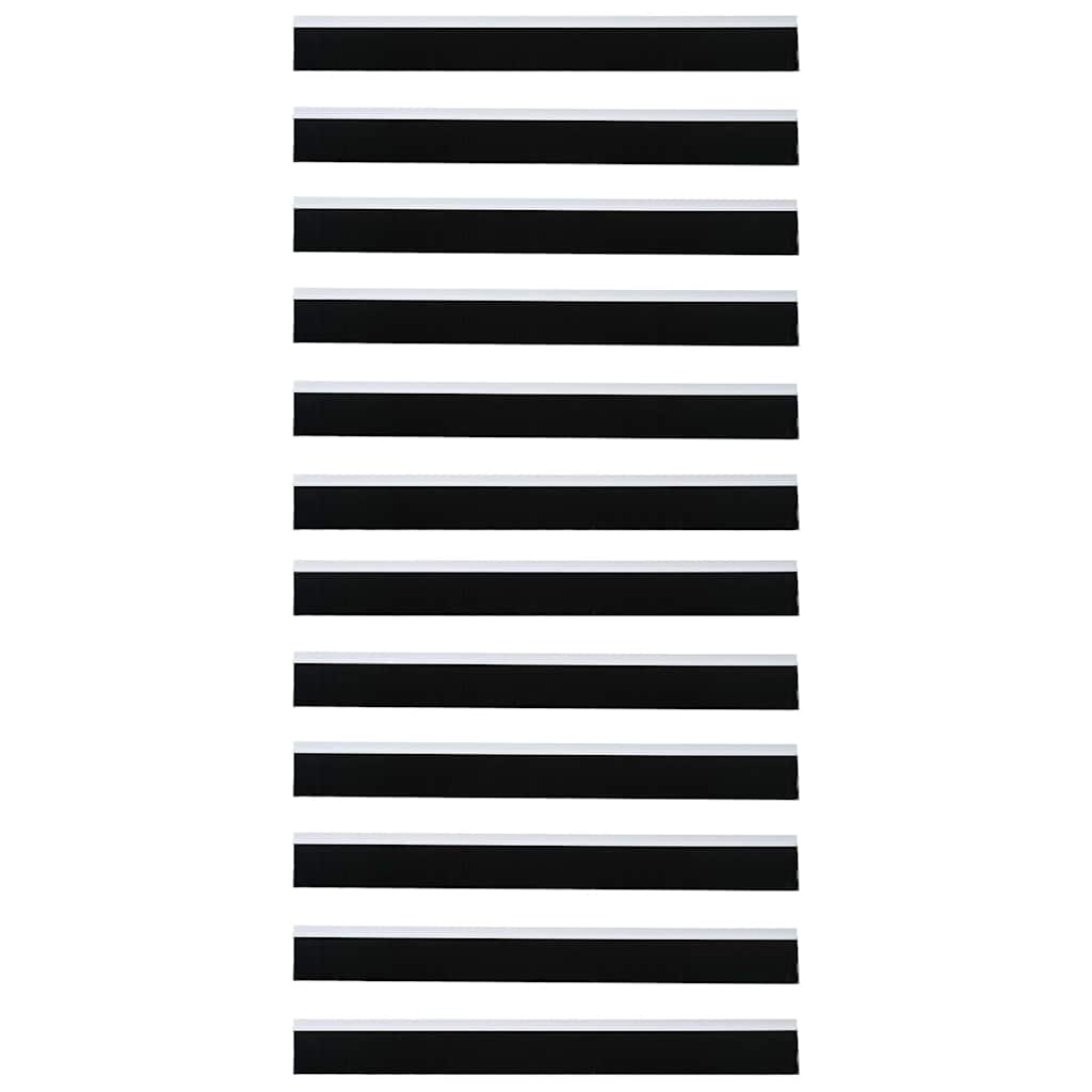 Self-adhesive Door Brush Seals 12 pcs White 100 cm