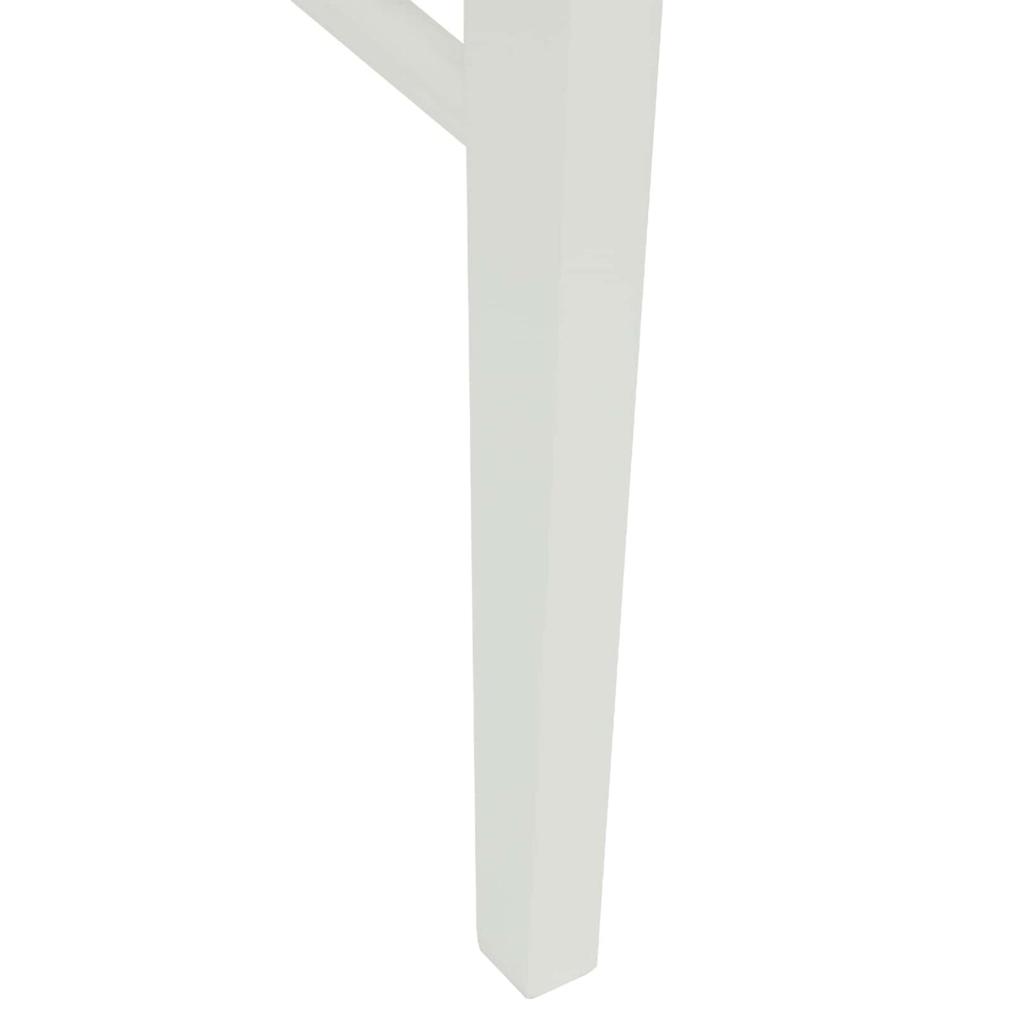 Dining Chair 2 pcs White and Natural 43 x 44.5 x 77 cm