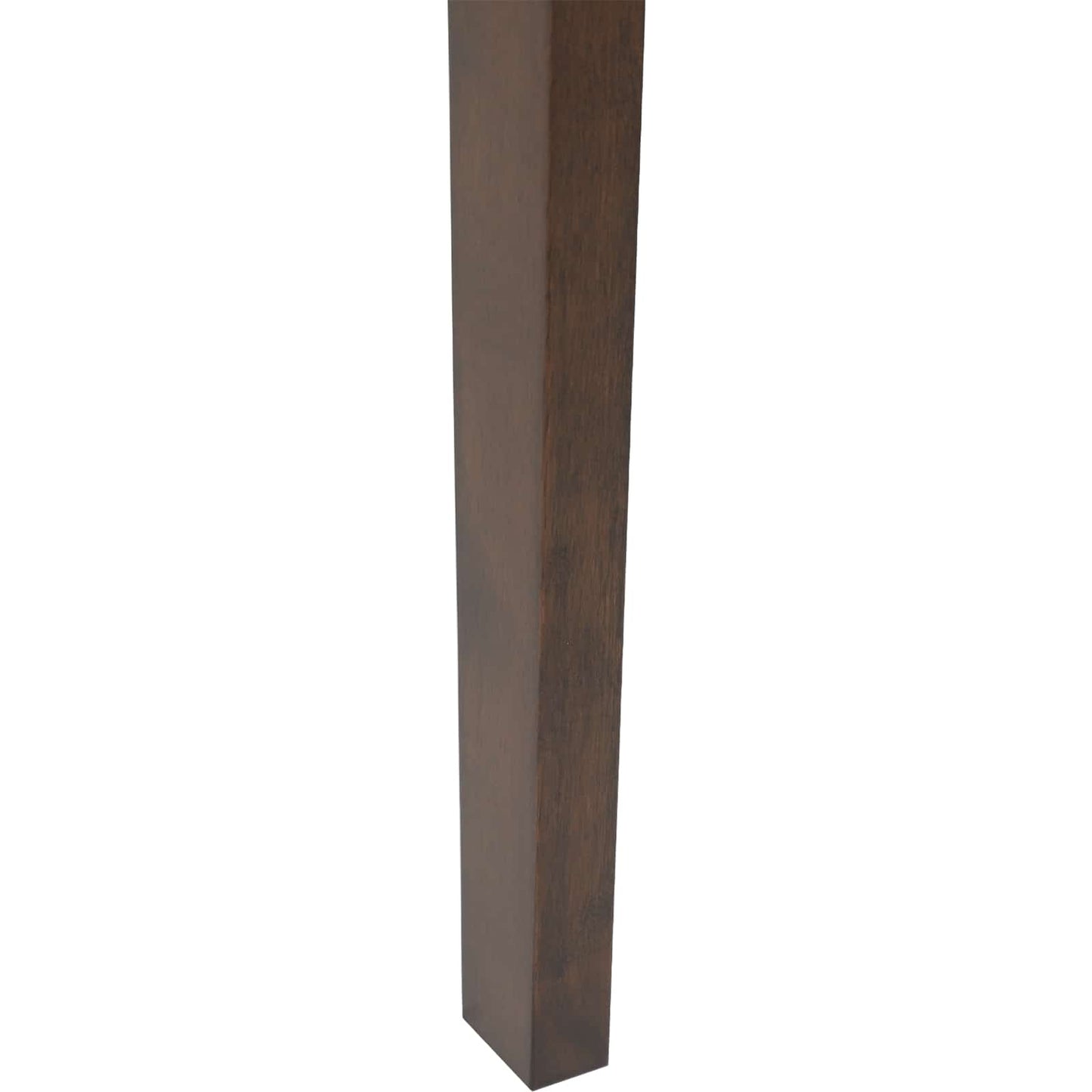 Dining Chair 2 pcs Light Brown and Black Solid Rubber Wood