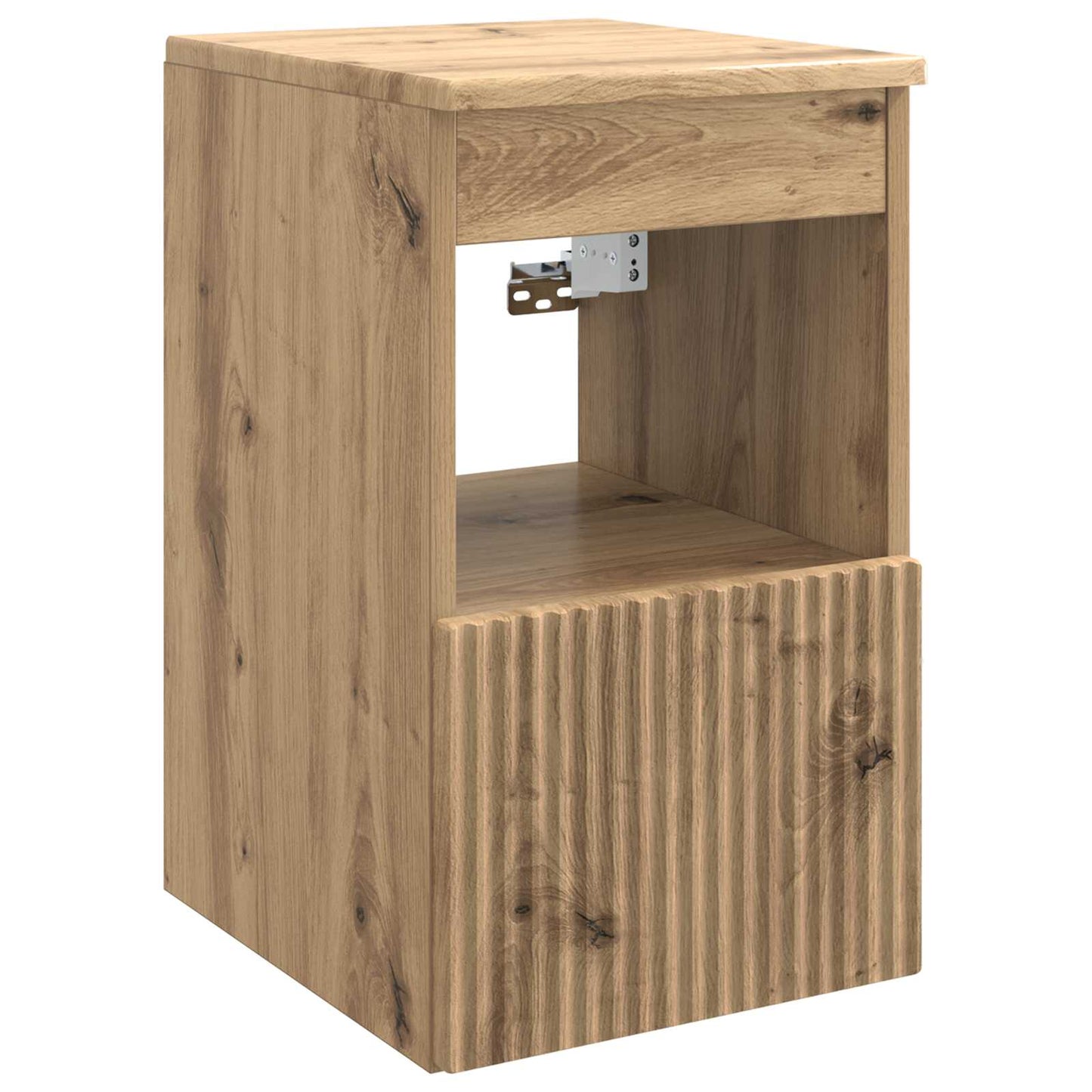 Bathroom Furniture Set 3 pcs Artisan Oak Engineered Wood