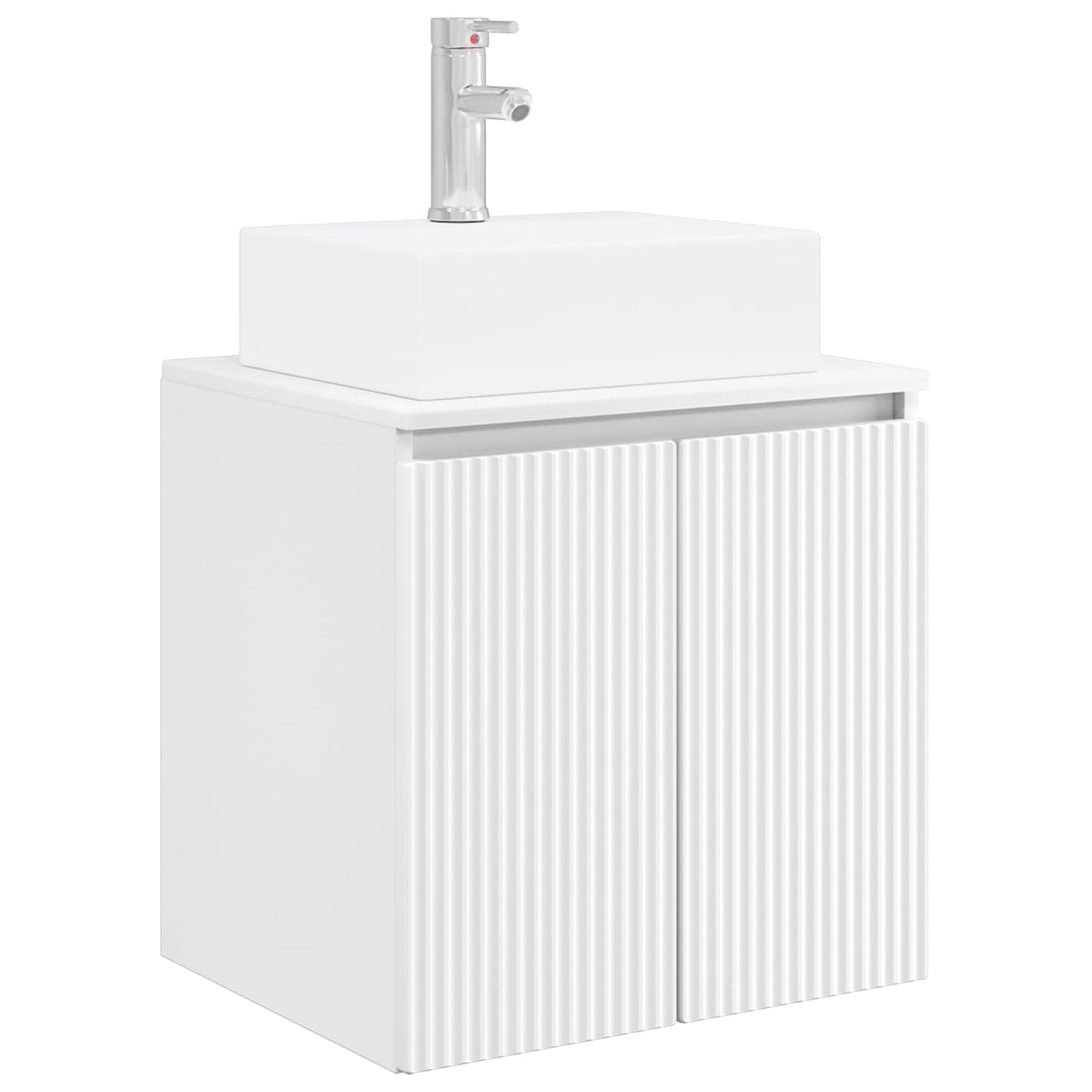 Bathroom Cabinet Set 3 pcs White 49.5 x 41 x 62.5 cm