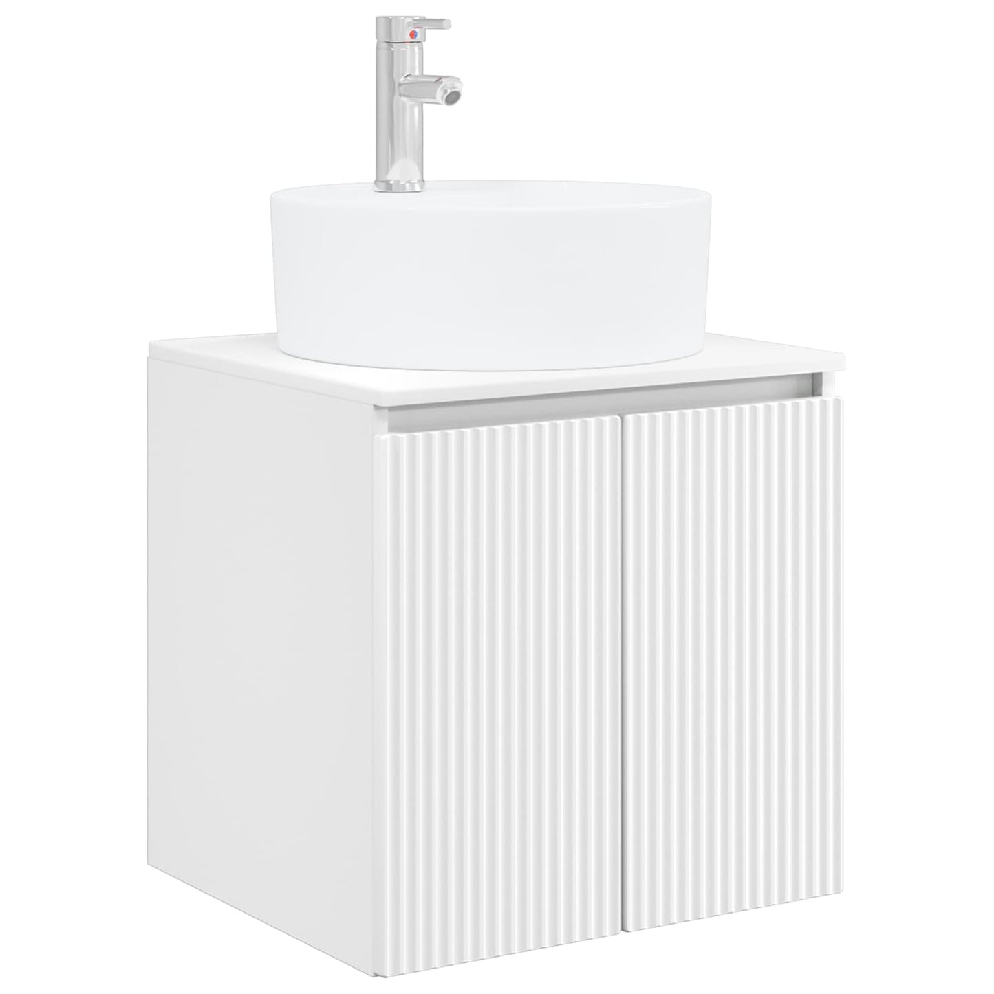 Bathroom Cabinet Set 3 pcs White 49.5 x 44.5 x 65 cm