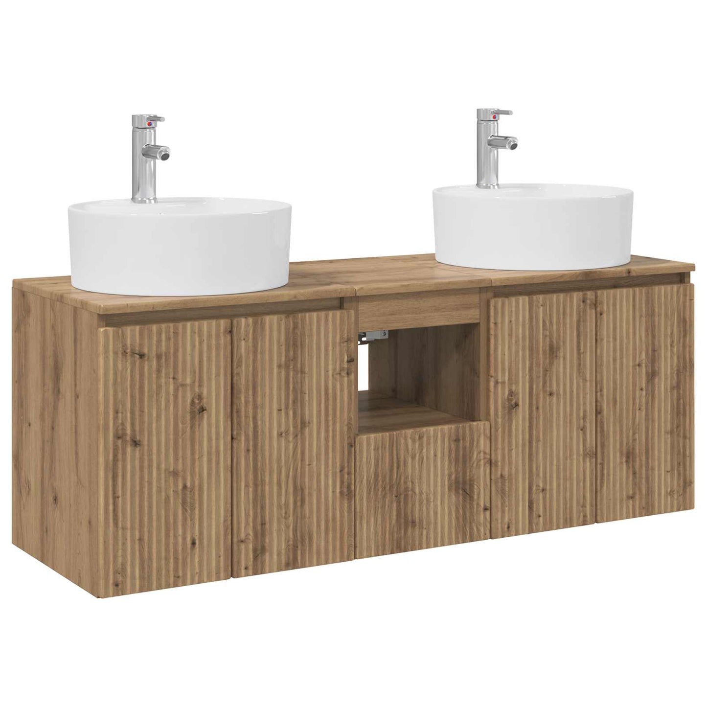 Bathroom Cabinet Set 3 pcs Artisan Oak 49.5 x 44.5 x 65 cm