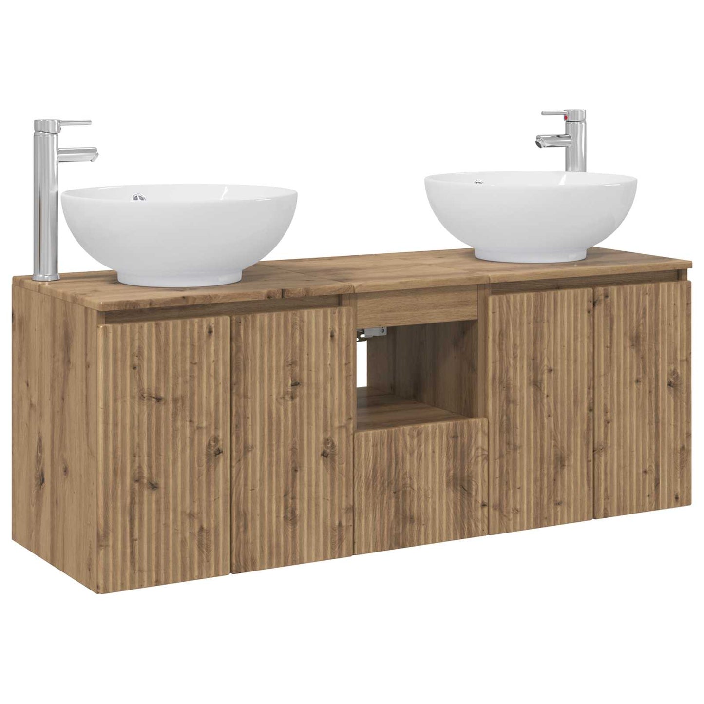 Bathroom Cabinet Set 3 pcs Artisan Oak 49.5 x 44.5 x 65 cm