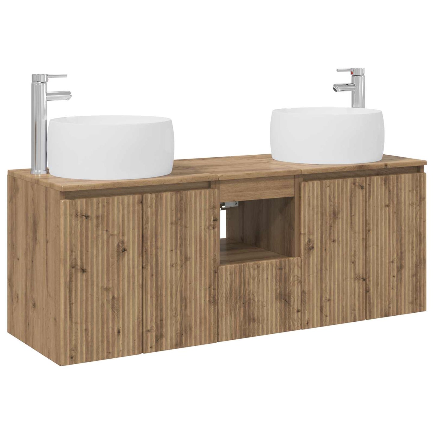 Bathroom Cabinet Set 3 pcs Artisan Oak 49.5 x 44.5 x 66 cm