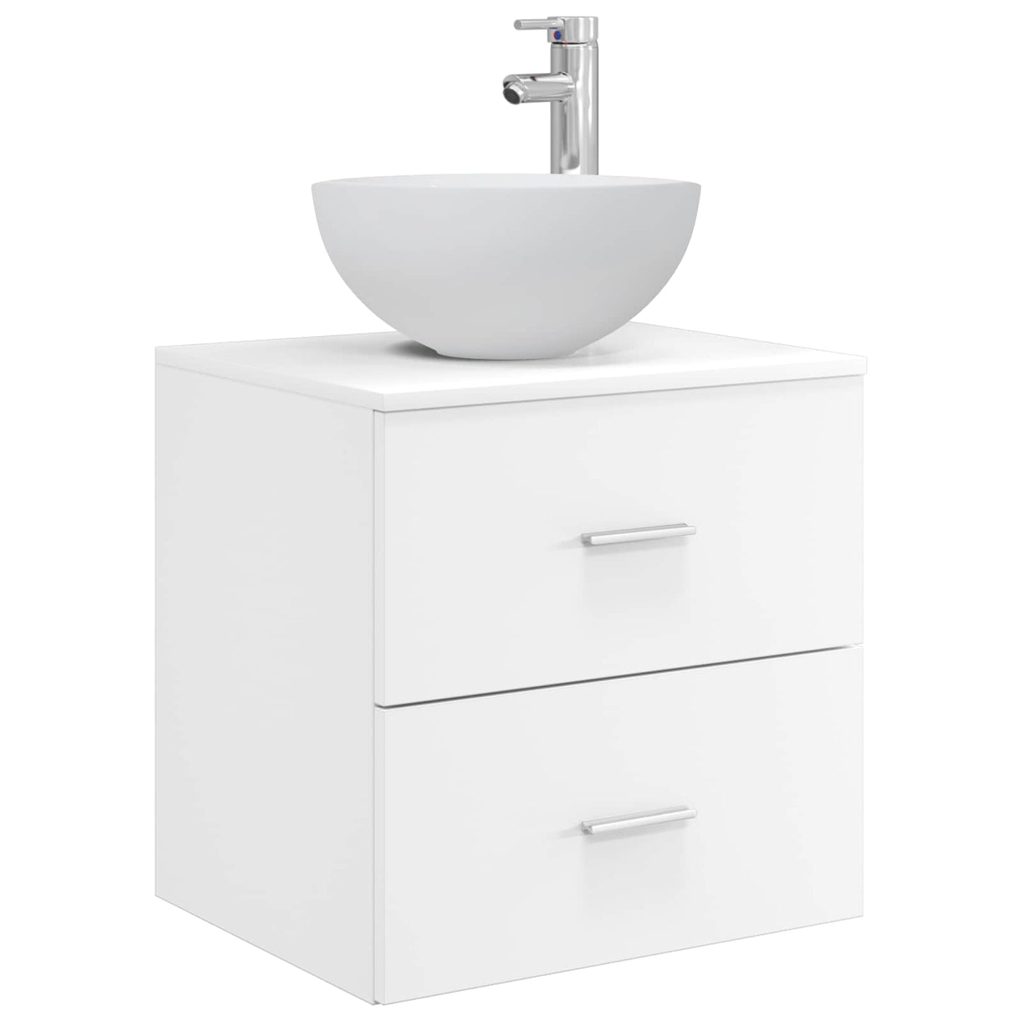 Bathroom Cabinet Set 3 pcs White 49.5 x 41 x 64.5 cm