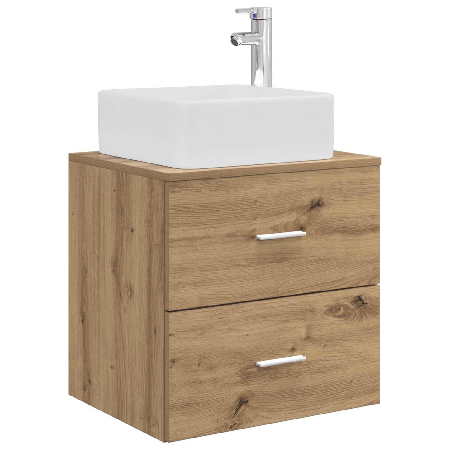 Bathroom Cabinet Set 3 pcs Artisan Oak 49.5 x 41 x 63 cm