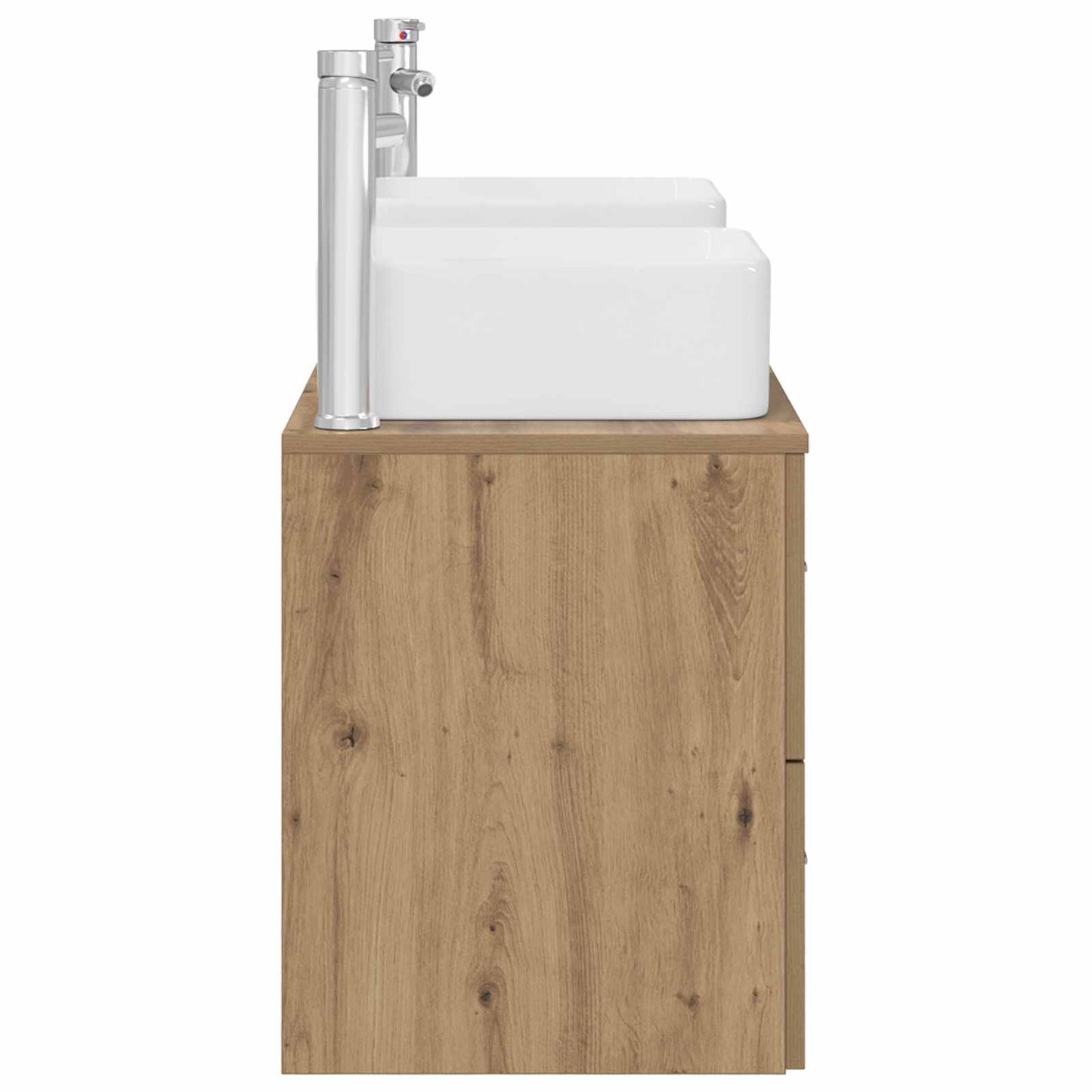 Bathroom Cabinet Set 3 pcs Artisan Oak 49.5 x 41 x 63 cm