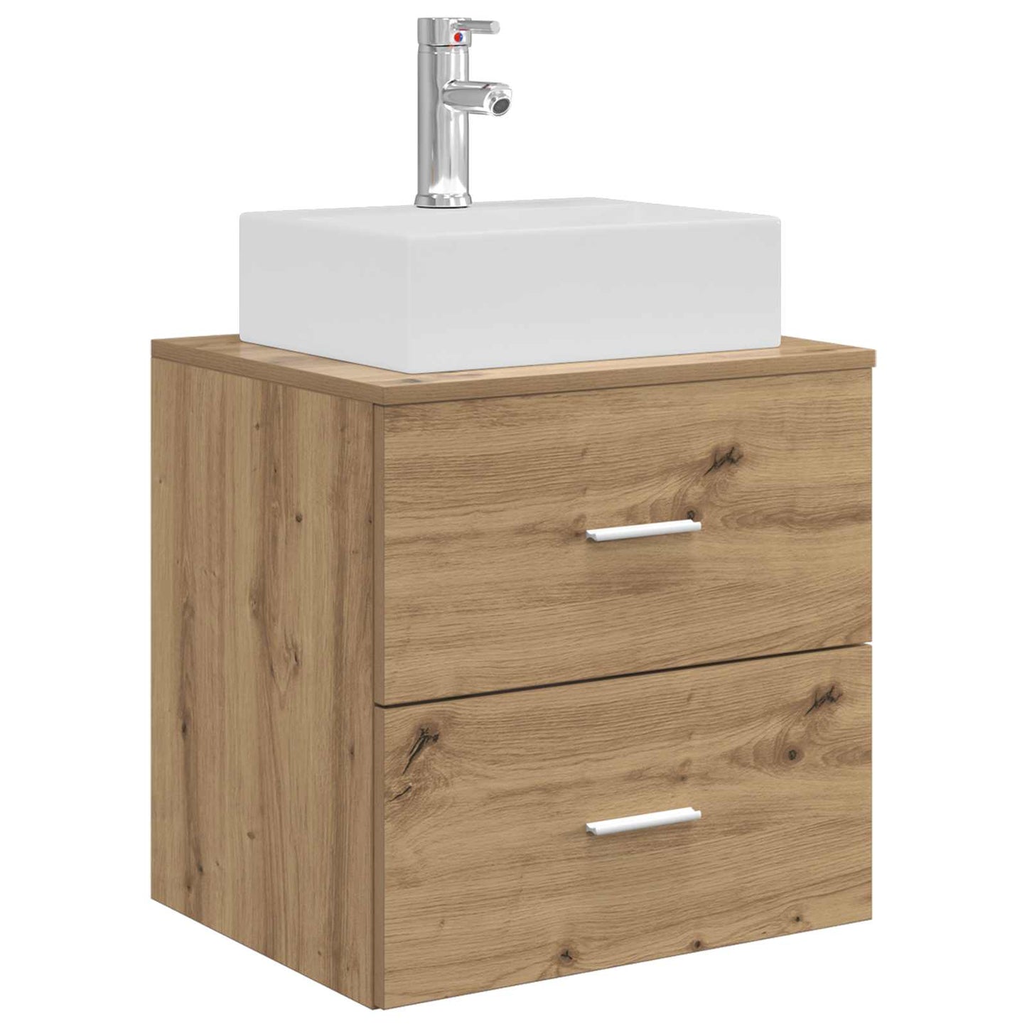Bathroom Cabinet Set 3 pcs Artisan Oak 49.5 x 41 x 62.5 cm