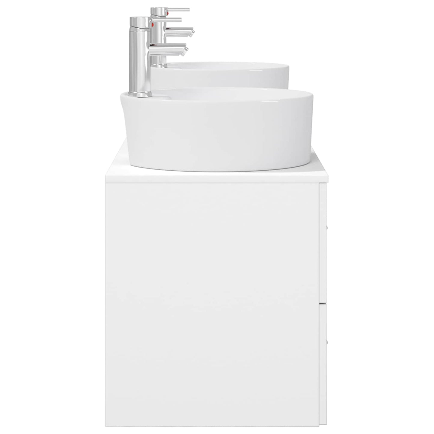 Bathroom Cabinet Set 3 pcs White 62.5 x 44.5 x 50 cm