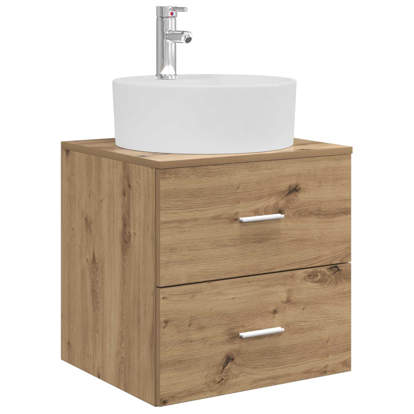 Bathroom Cabinet Set 3 pcs Artisan Oak 62.5 x 44.5 x 50 cm