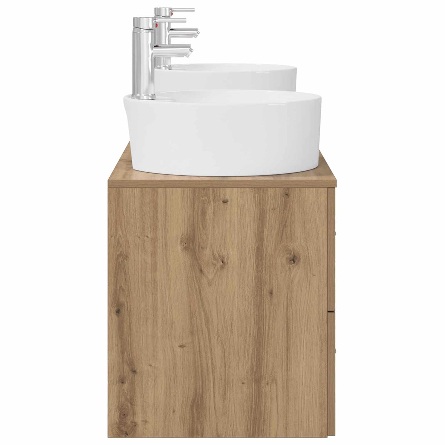 Bathroom Cabinet Set 3 pcs Artisan Oak 62.5 x 44.5 x 50 cm