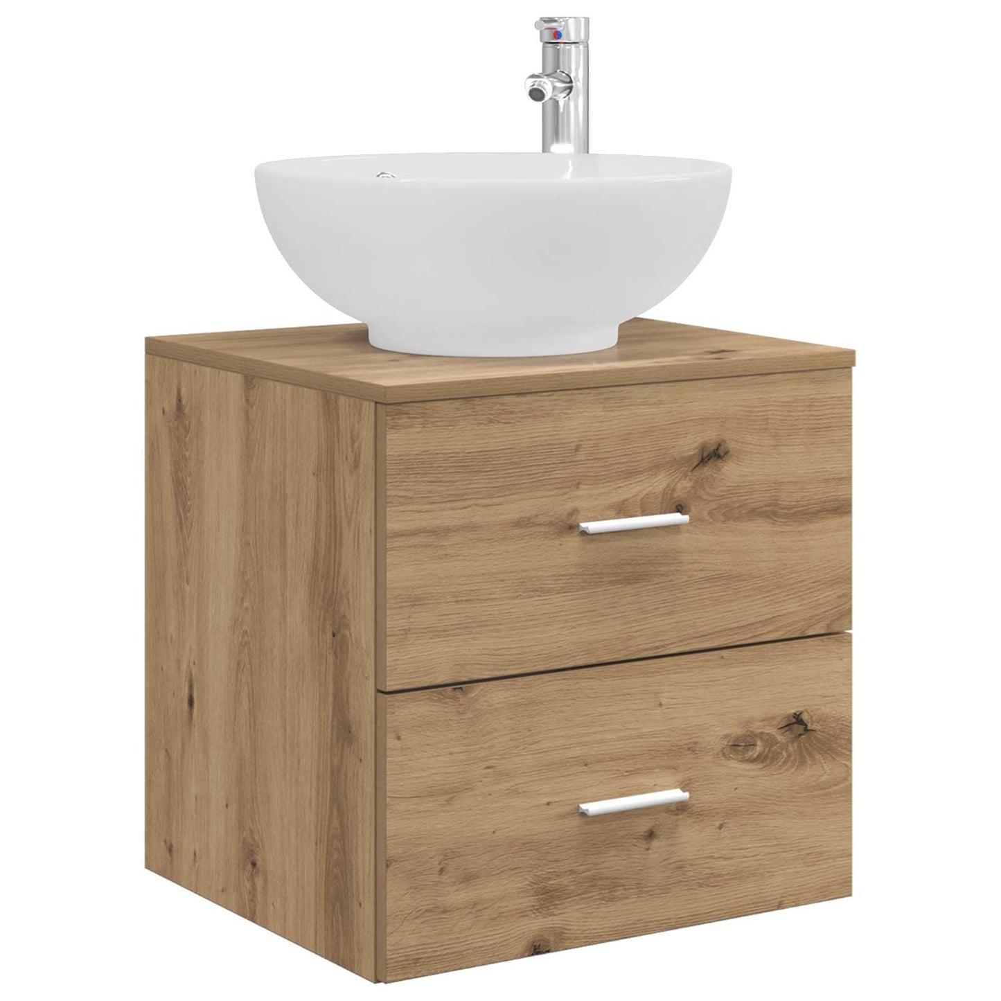 Bathroom Furniture Set 3 pcs Artisan Oak 49.5 x 44.5 x 65 cm