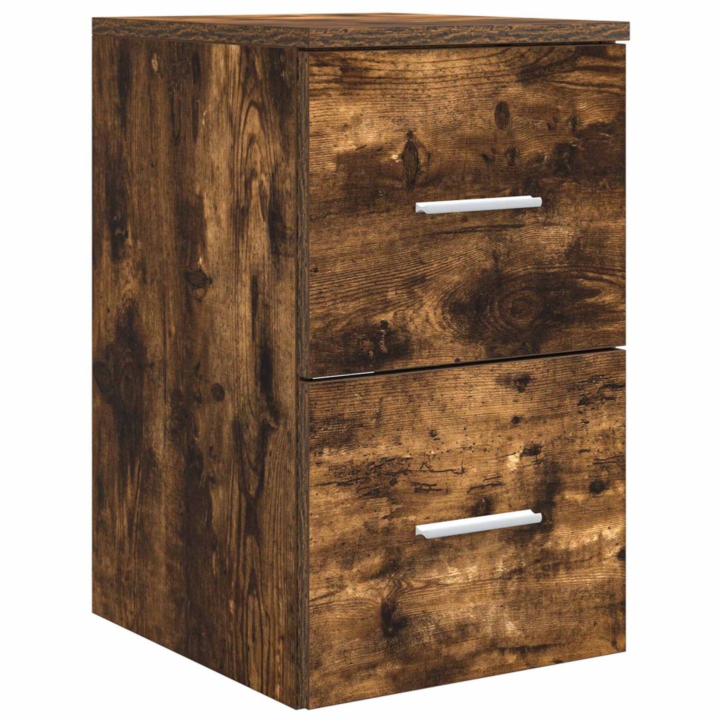 Bathroom Furniture Set 3 pcs Smoked Oak 49.5 x 44.5 x 65 cm