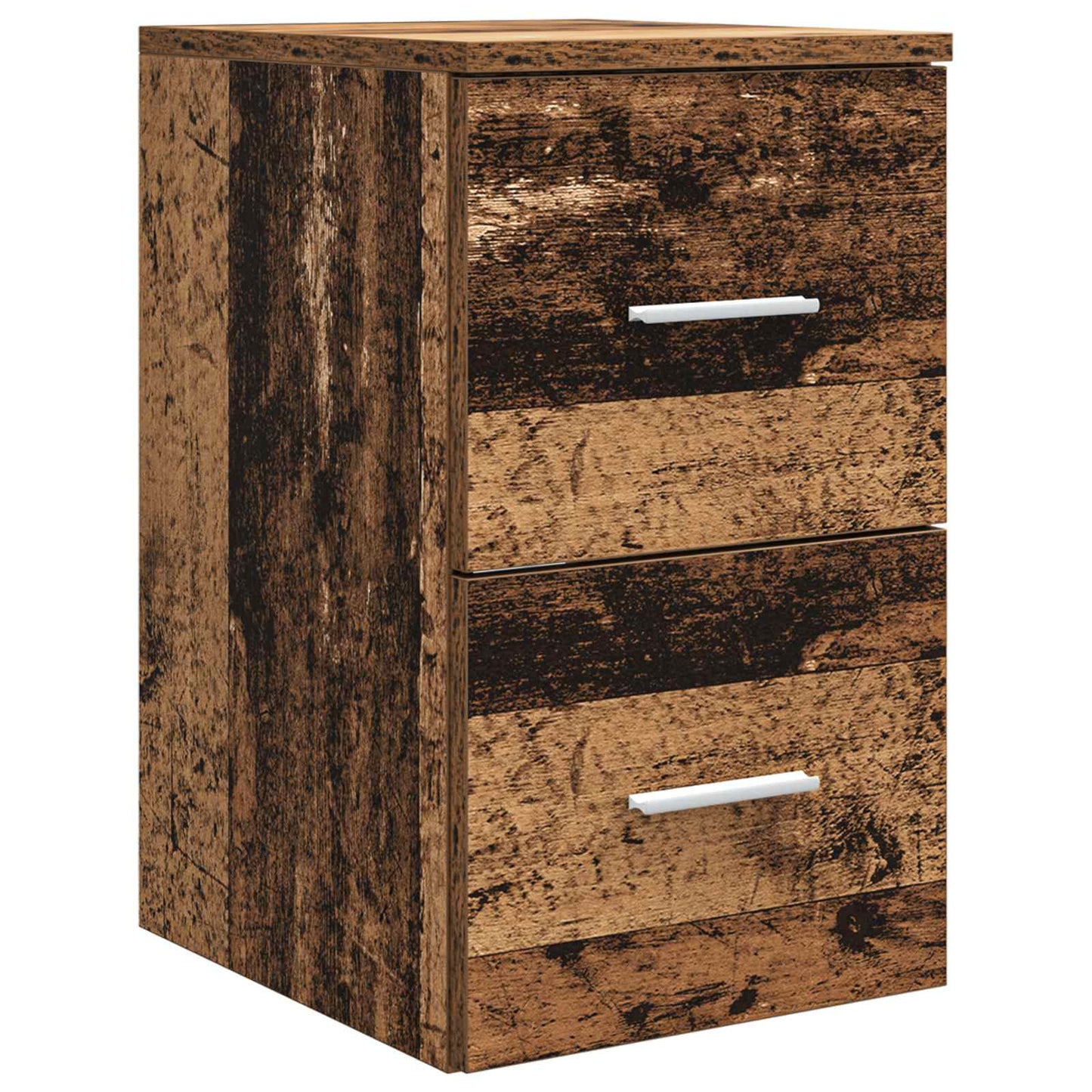 Bathroom Furniture Set 3 pcs Old Wood 49.5 x 44.5 x 65 cm