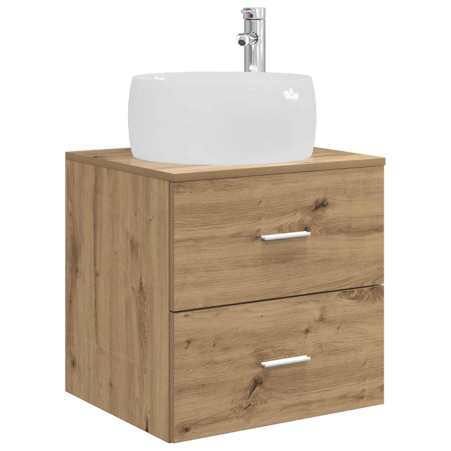 Bathroom Furniture Set 3 pcs Artisan Oak 49.5 x 44.5 x 66 cm