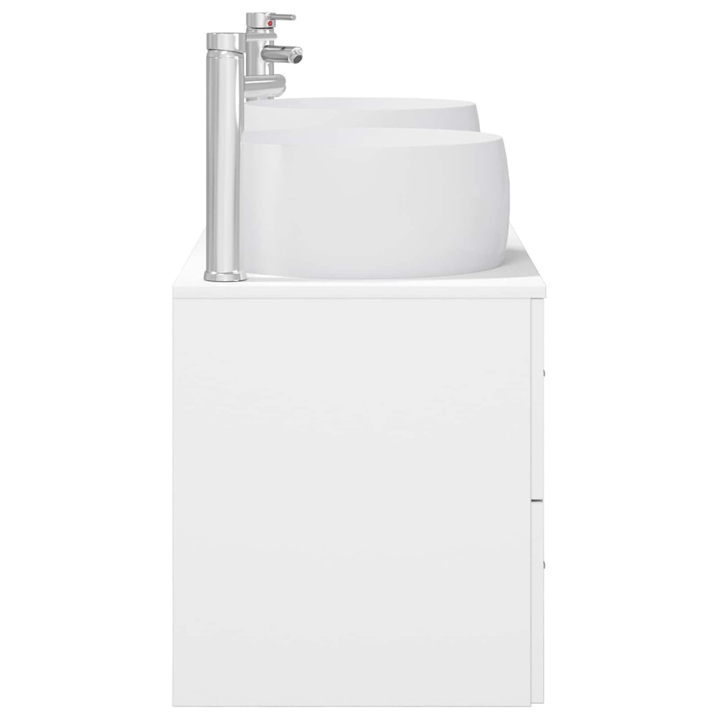 Bathroom Furniture Set 3 pcs White 49.5 x 44.5 x 66 cm