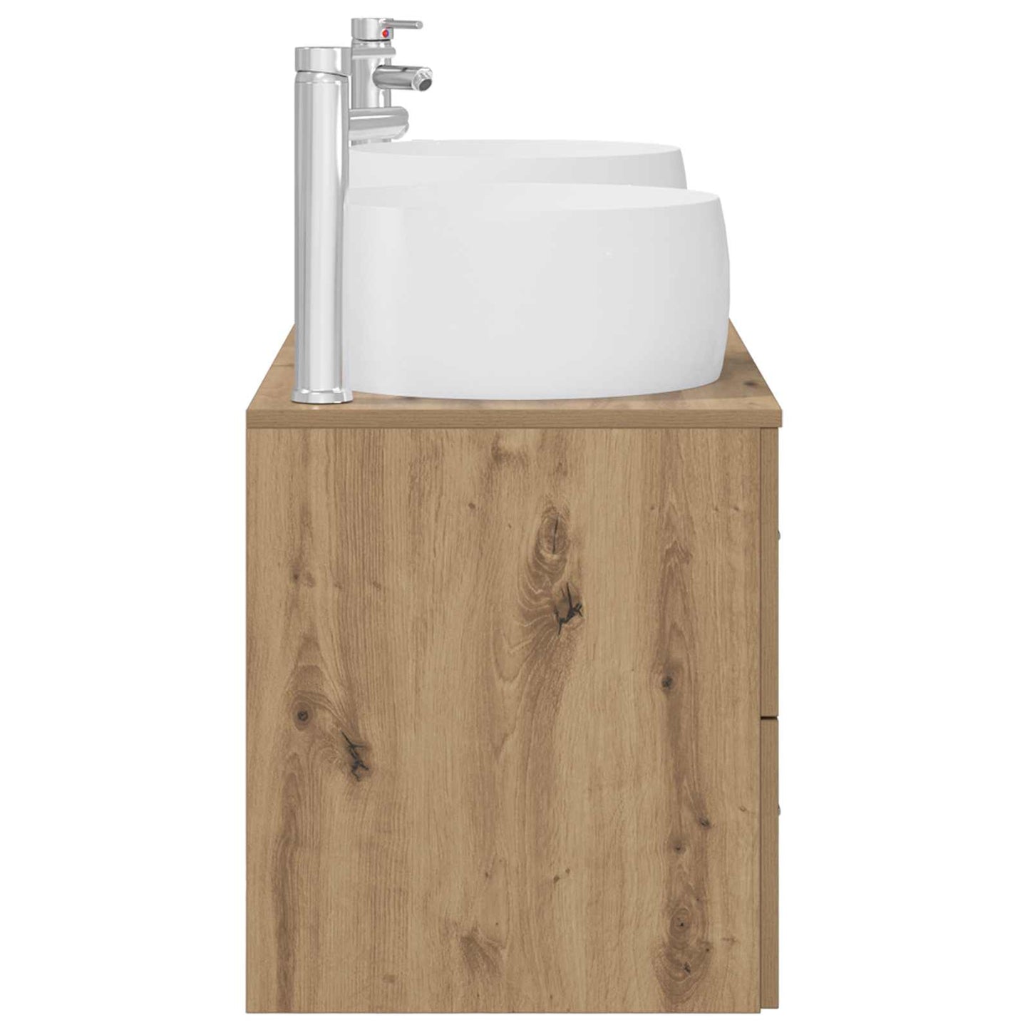 Bathroom Furniture Set 3 pcs Artisan Oak 49.5 x 44.5 x 66 cm