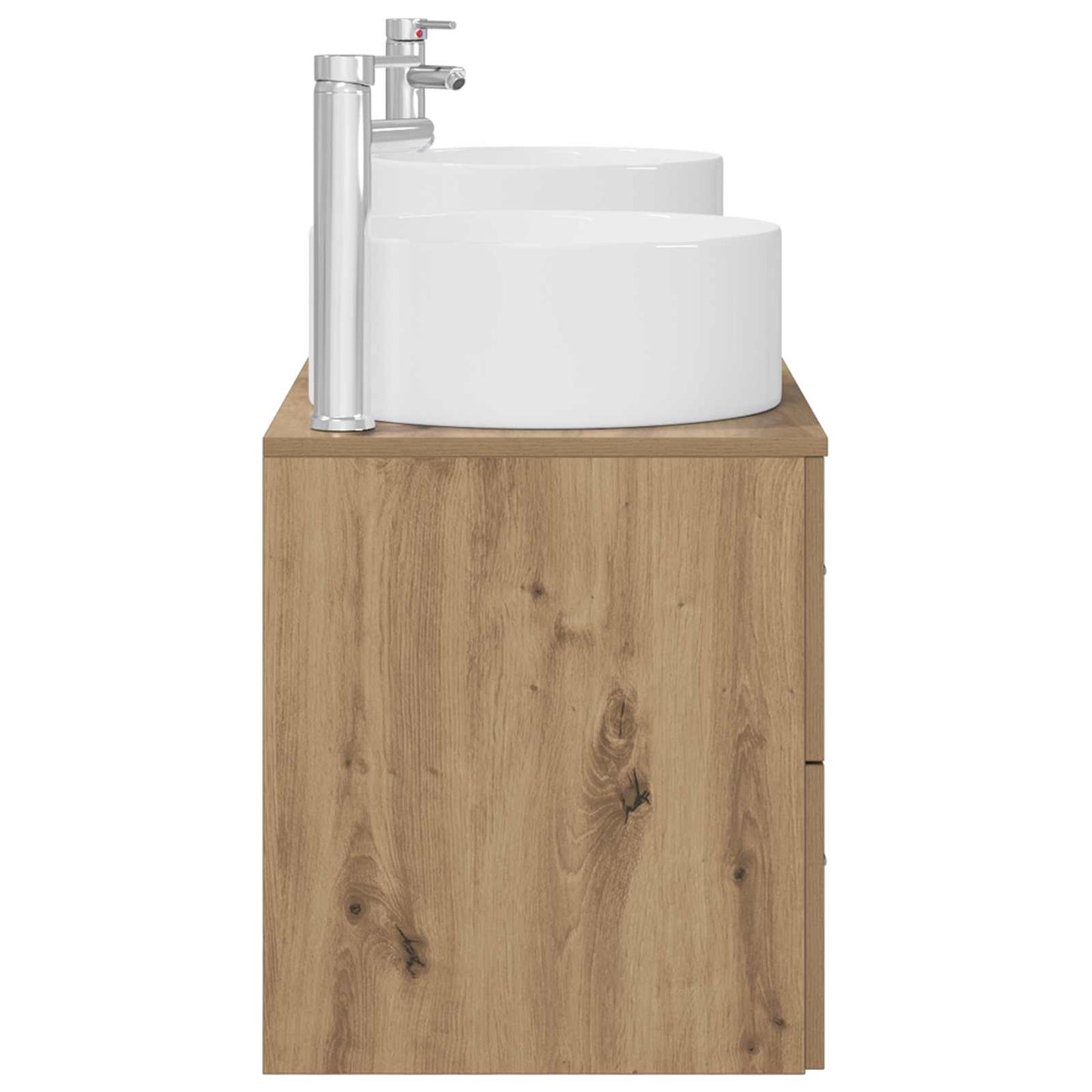 Bathroom Furniture Set 3 pcs Artisan Oak 49.5 x 44.5 x 65.5 cm