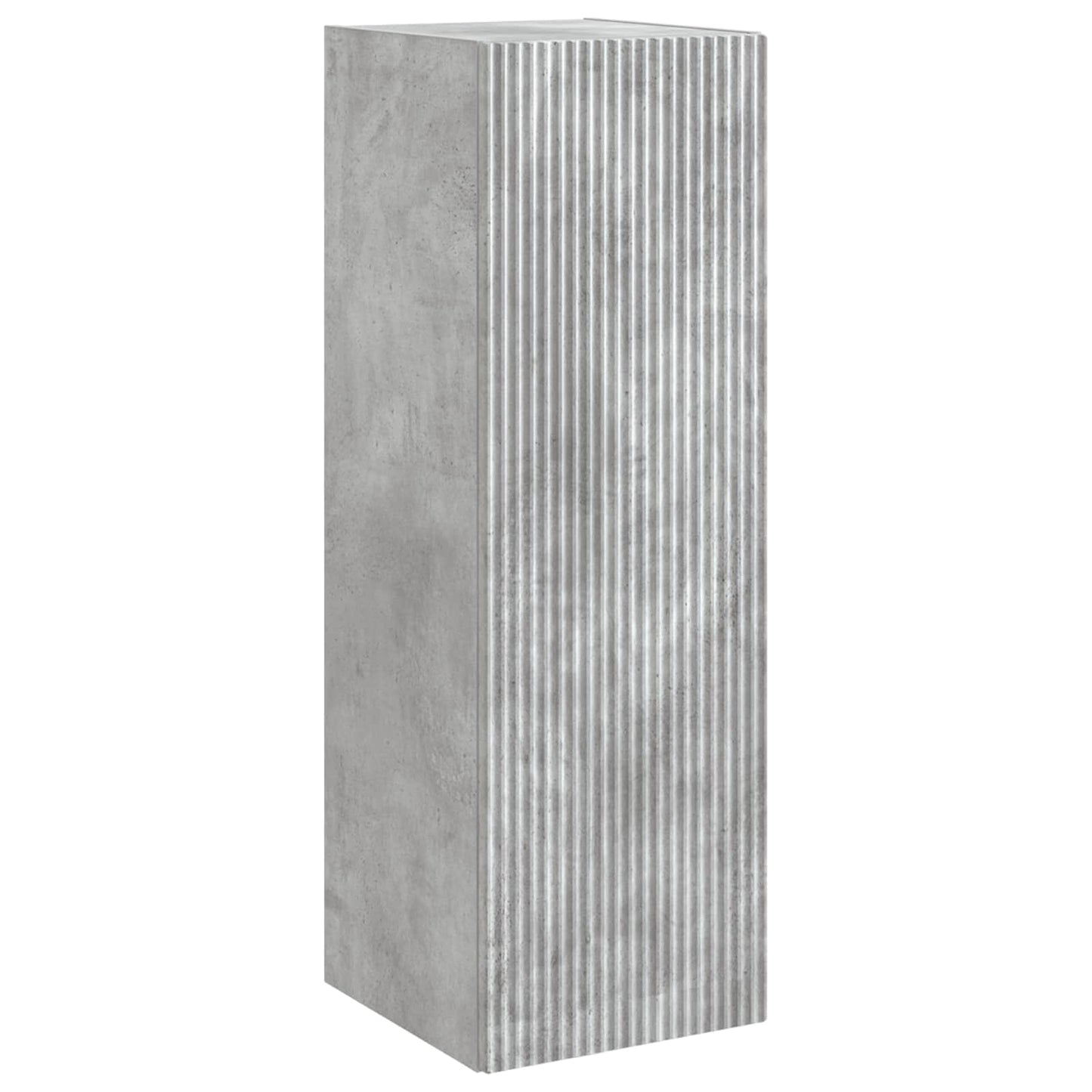 Bathroom Furniture Set 5 pcs Concrete Grey 33 x 34.5 x 100 cm