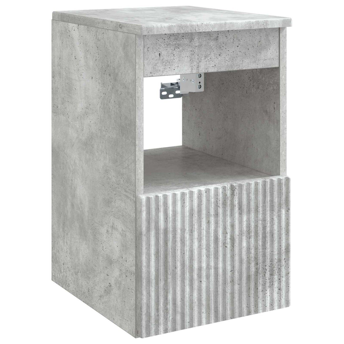 Bathroom Furniture Set 5 pcs Concrete Grey 33 x 34.5 x 100 cm