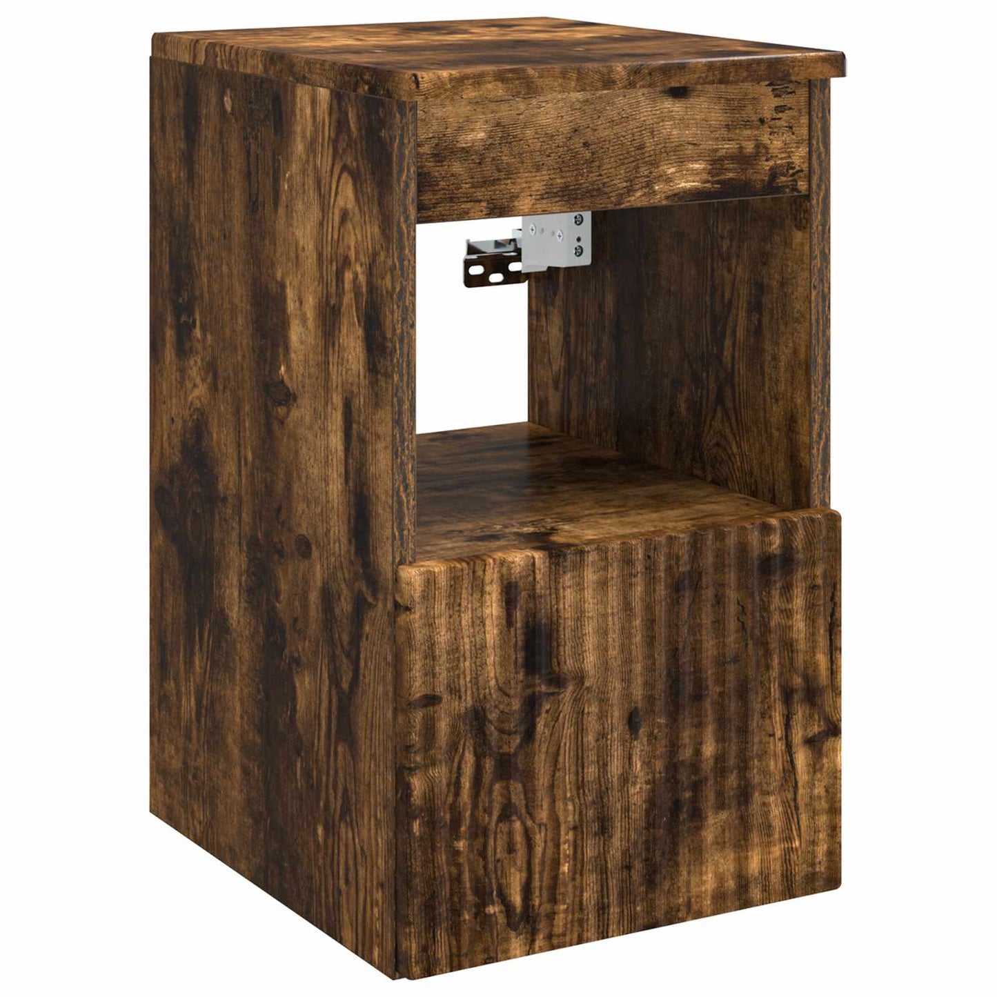 Bathroom Furniture Set 5 pcs Smoked Oak 33 x 34.5 x 100 cm
