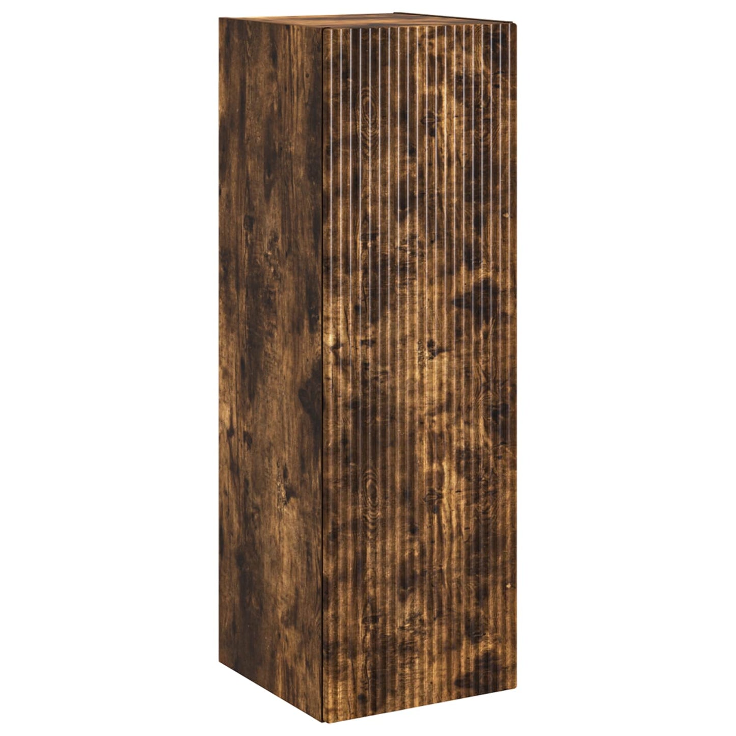 Bathroom Furniture Set 5 pcs Smoked Oak 33 x 34.5 x 100 cm