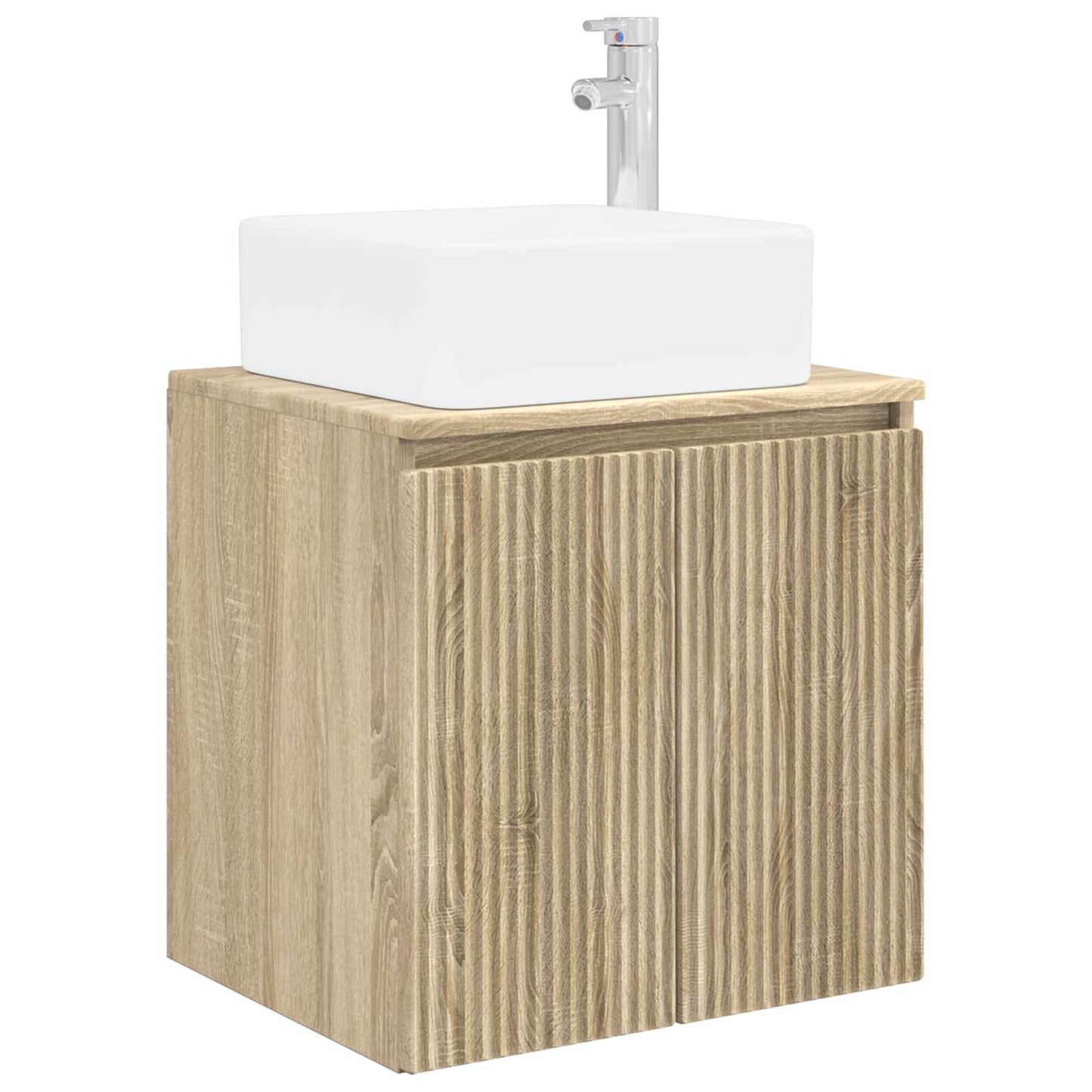 Bathroom Furniture Set 5 pcs Sonoma Oak 33 x 34.5 x 100 cm
