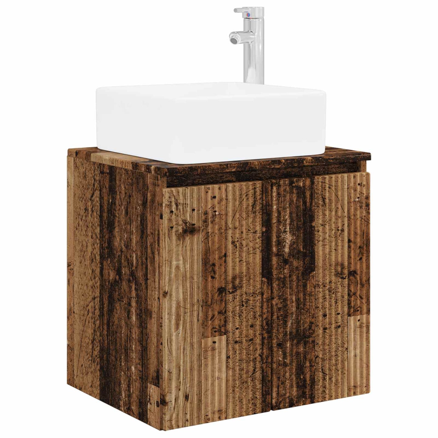 Bathroom Furniture Set 5 pcs Old Wood 33 x 34.5 x 100 cm