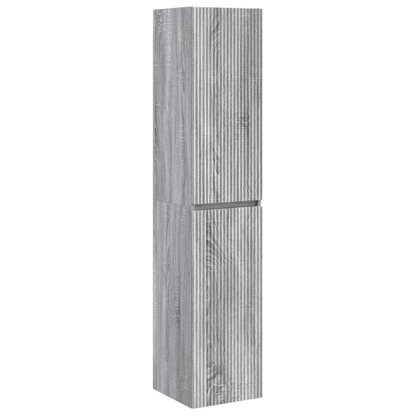 Bathroom Furniture Set 5 pcs Grey Sonoma 33 x 34.5 x 160 cm