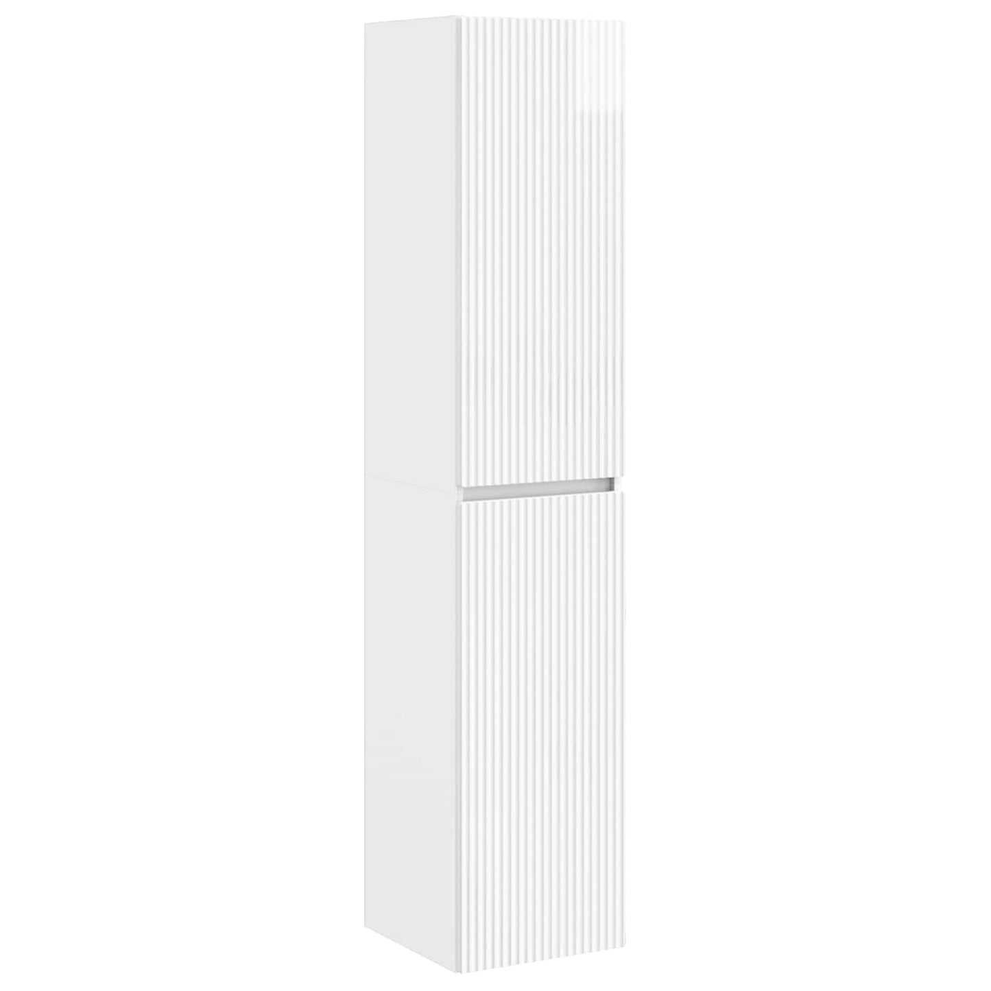 Bathroom Furniture Set 5 pcs High Gloss White