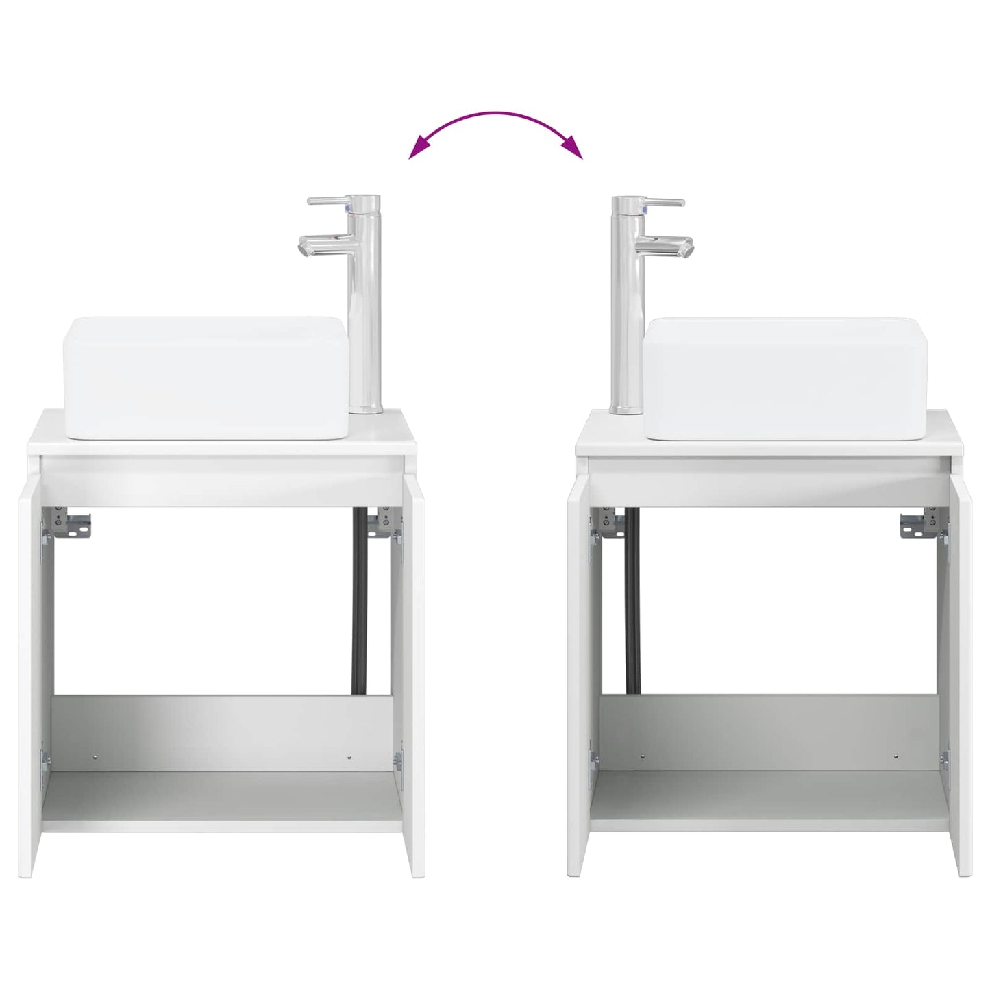 Bathroom Furniture Set 5 pcs White 33 x 34.5 x 160 cm