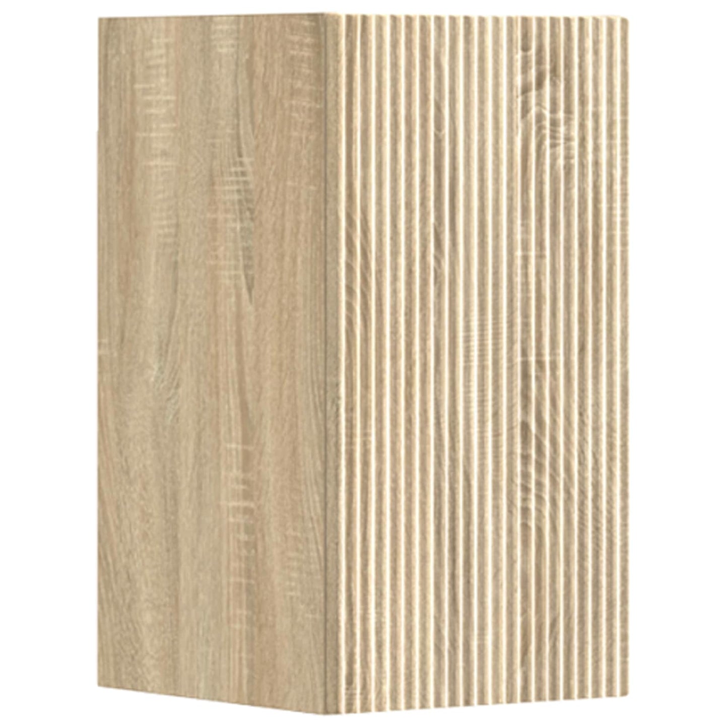 Bathroom Furniture Set 3 pcs Sonoma Oak 33 x 34.5 x 160 cm