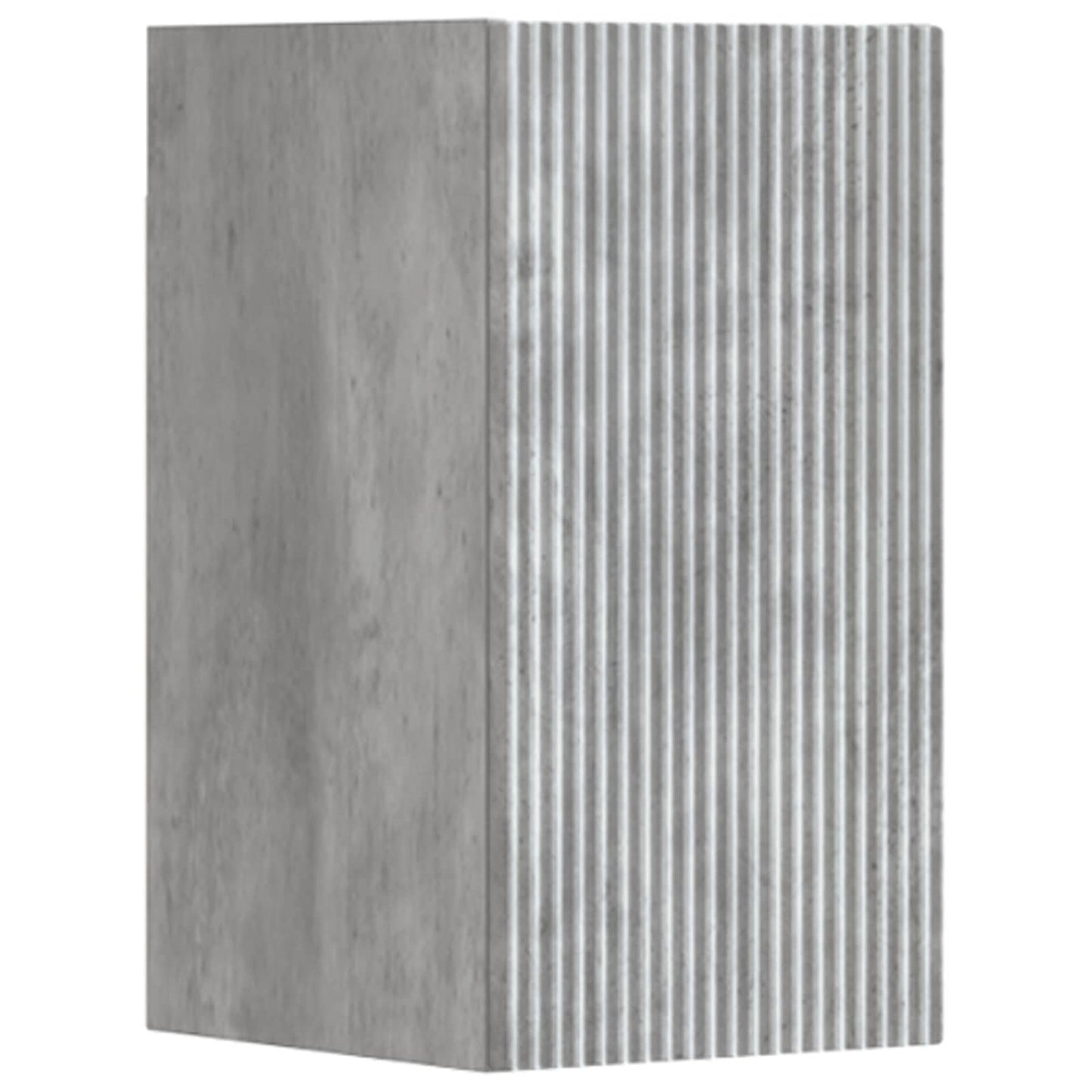 Bathroom Furniture Set 3 pcs Concrete Grey 33 x 34.5 x 160 cm