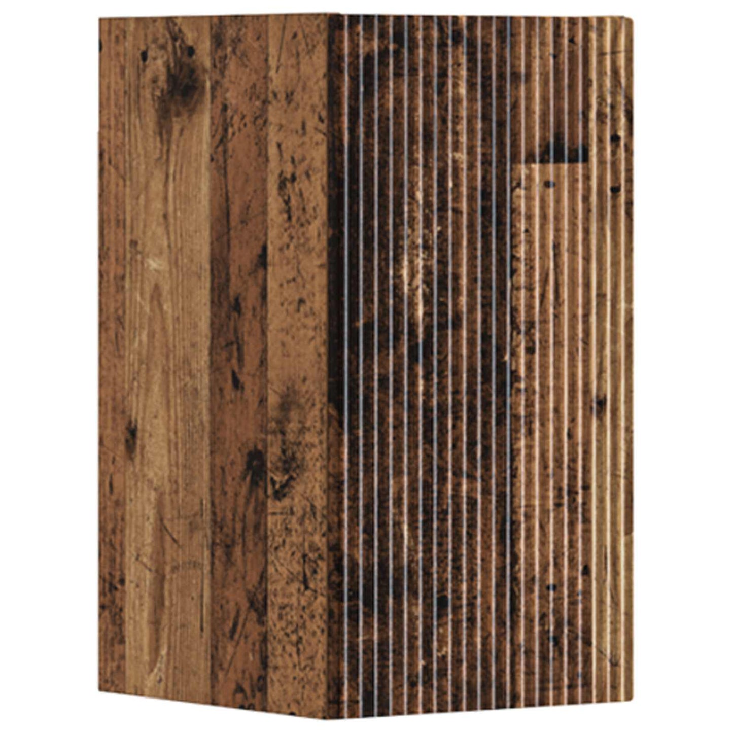Bathroom Furniture Set 3 pcs Old Wood 33 x 34.5 x 160 cm
