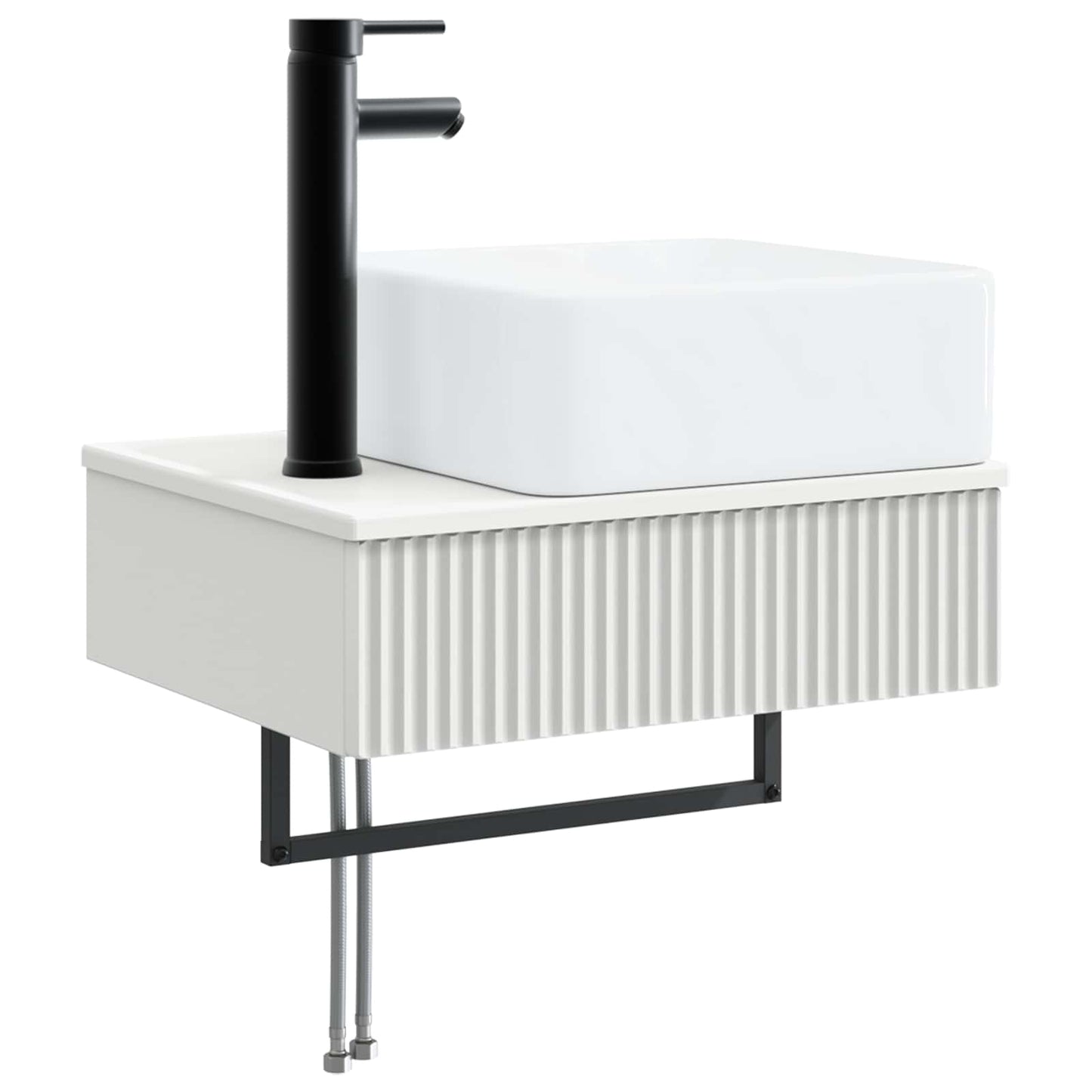 Bathroom Furniture Set 3 pcs White 33 x 34.5 x 160 cm