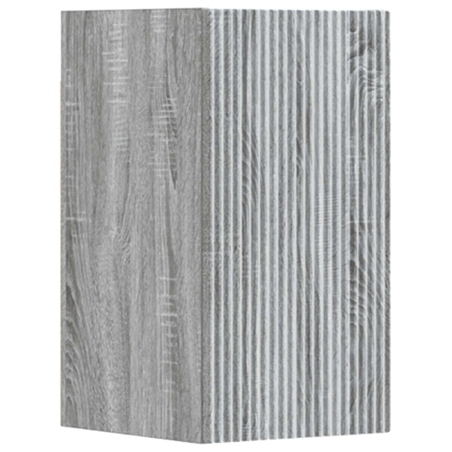Bathroom Furniture Set 3 pcs Grey Sonoma 33 x 34.5 x 160 cm