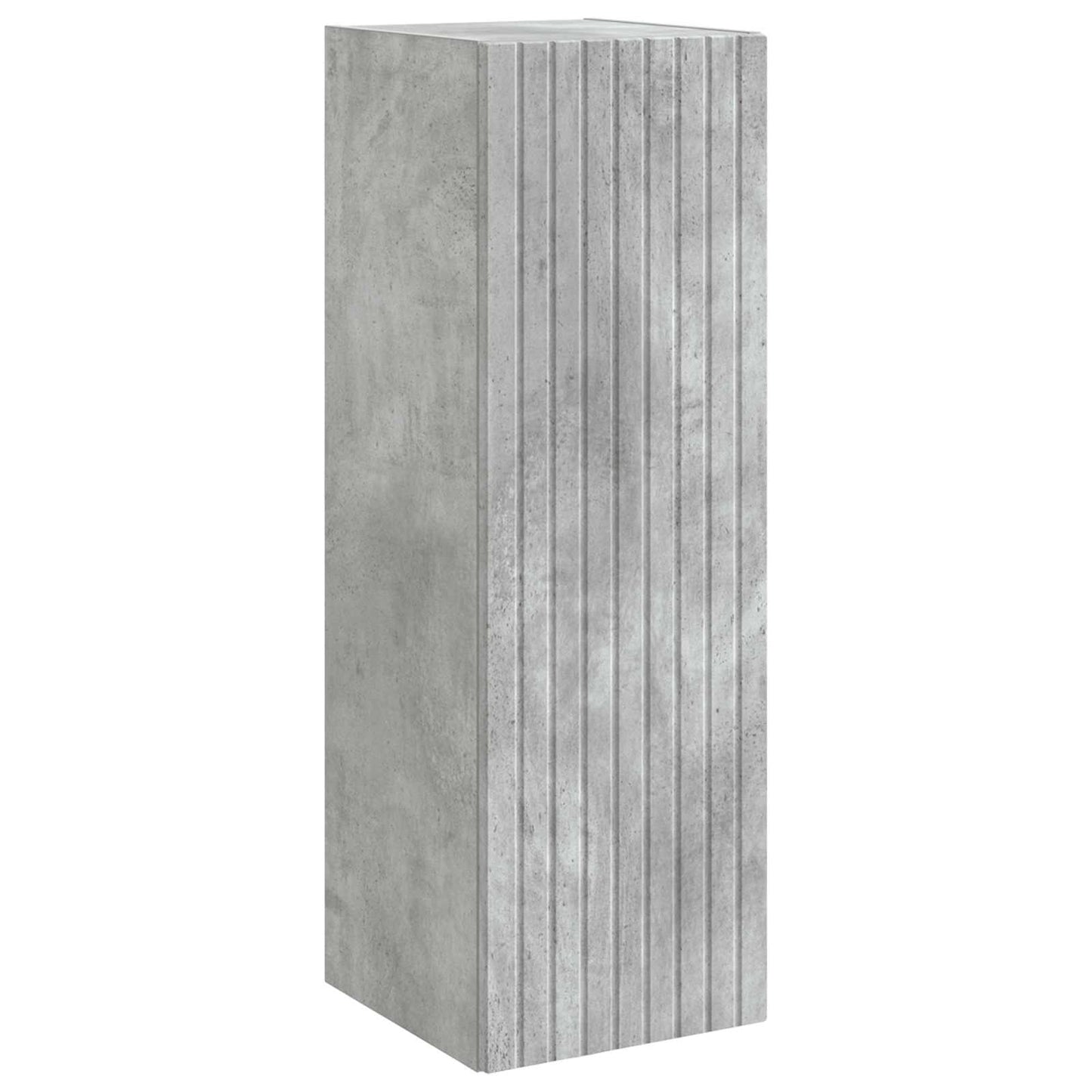 Bathroom Furniture Set 3 pcs Concrete Grey 33 x 34.5 x 160 cm