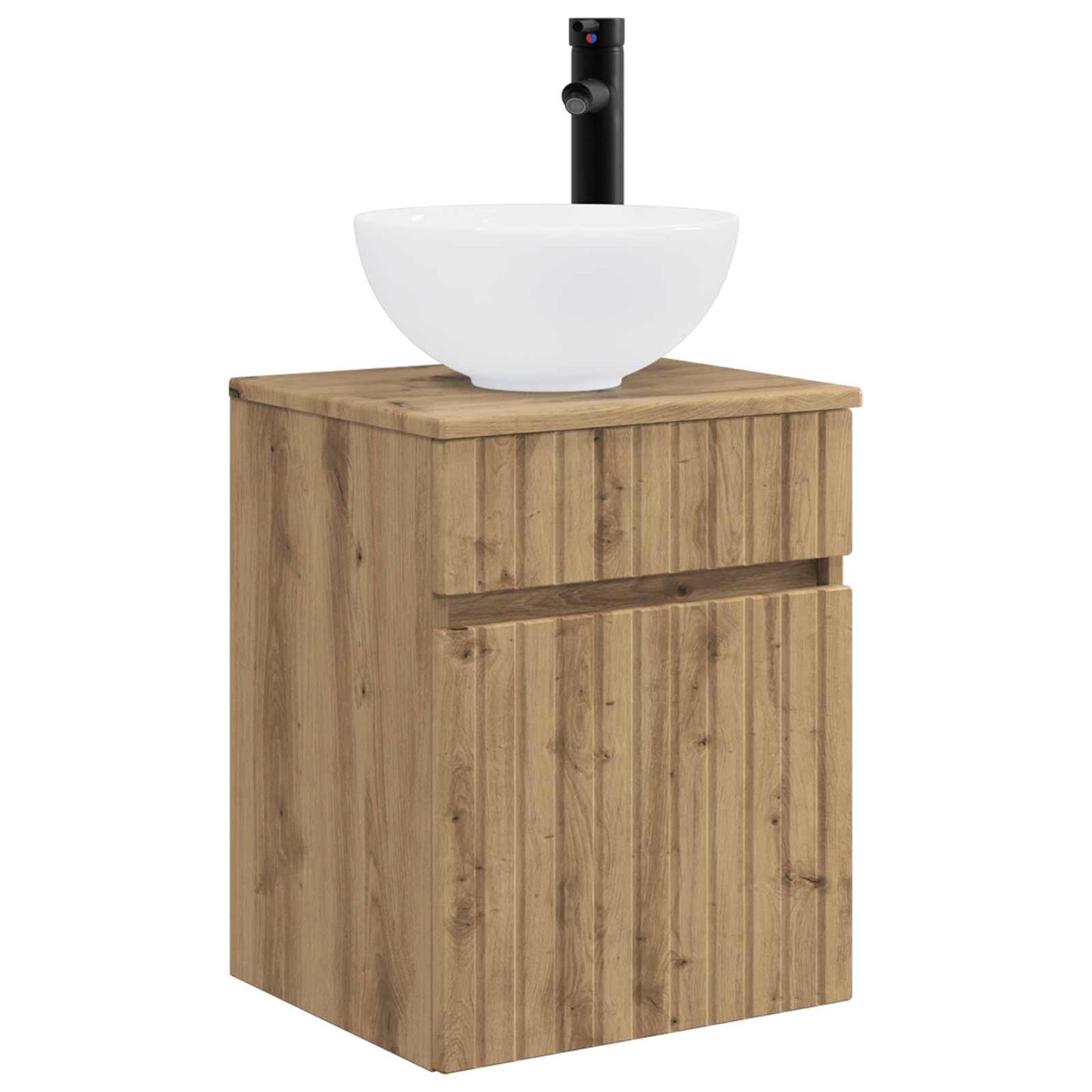 Bathroom Furniture Set 3 pcs Artisan Oak 33 x 34.5 x 160 cm