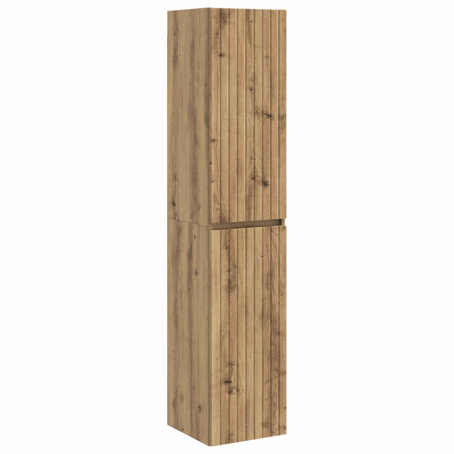 Bathroom Furniture Set 3 pcs Artisan Oak 33 x 34.5 x 160 cm