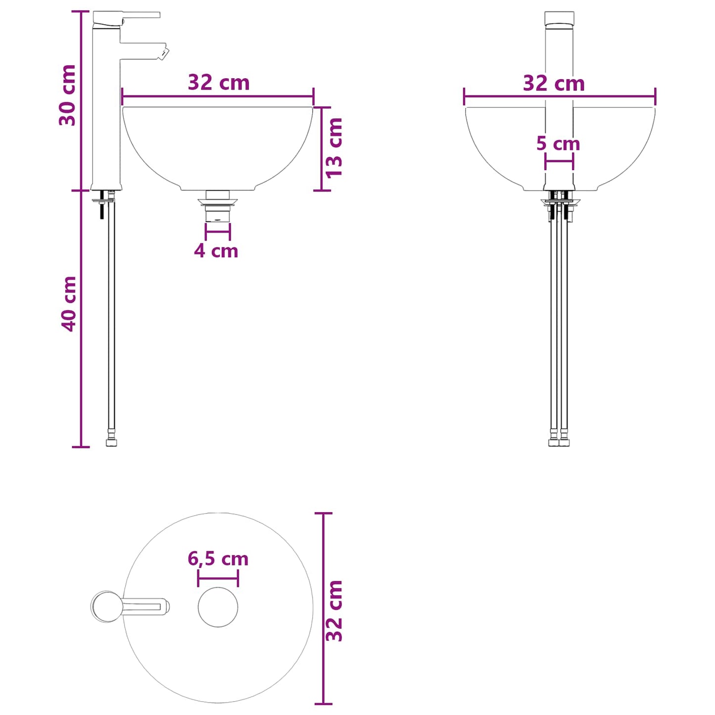 Bathroom Furniture Set 2 pcs Sonoma Oak 33 x 34.5 x 100 cm