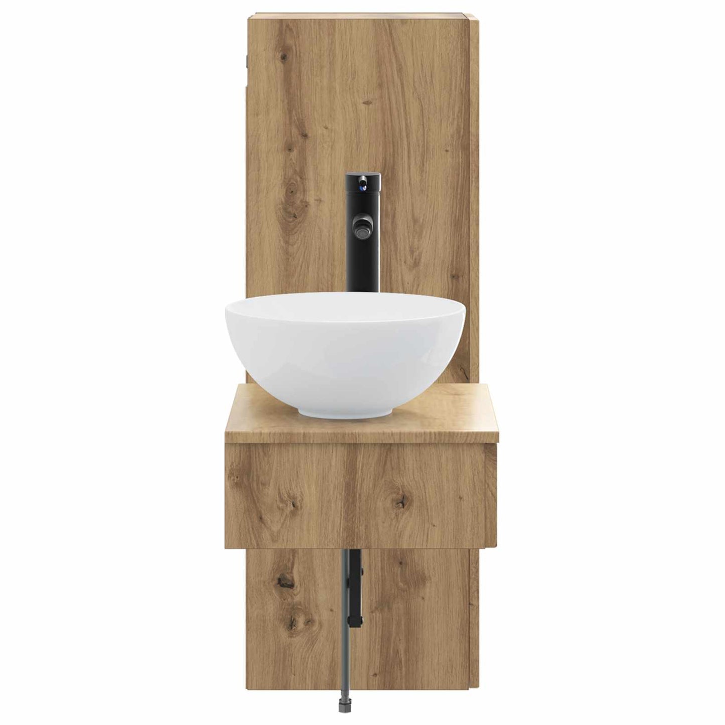 Bathroom Furniture Set 2 pcs Artisan Oak 33 x 34.5 x 100 cm