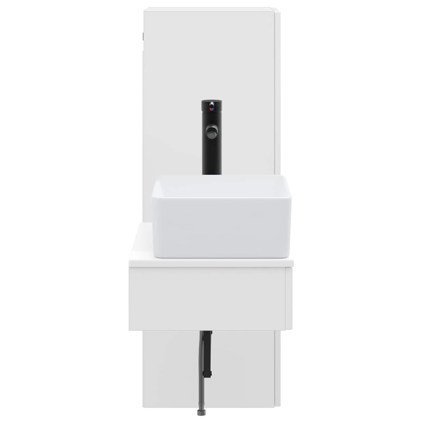 Bathroom Furniture Set 2 pcs High Gloss White