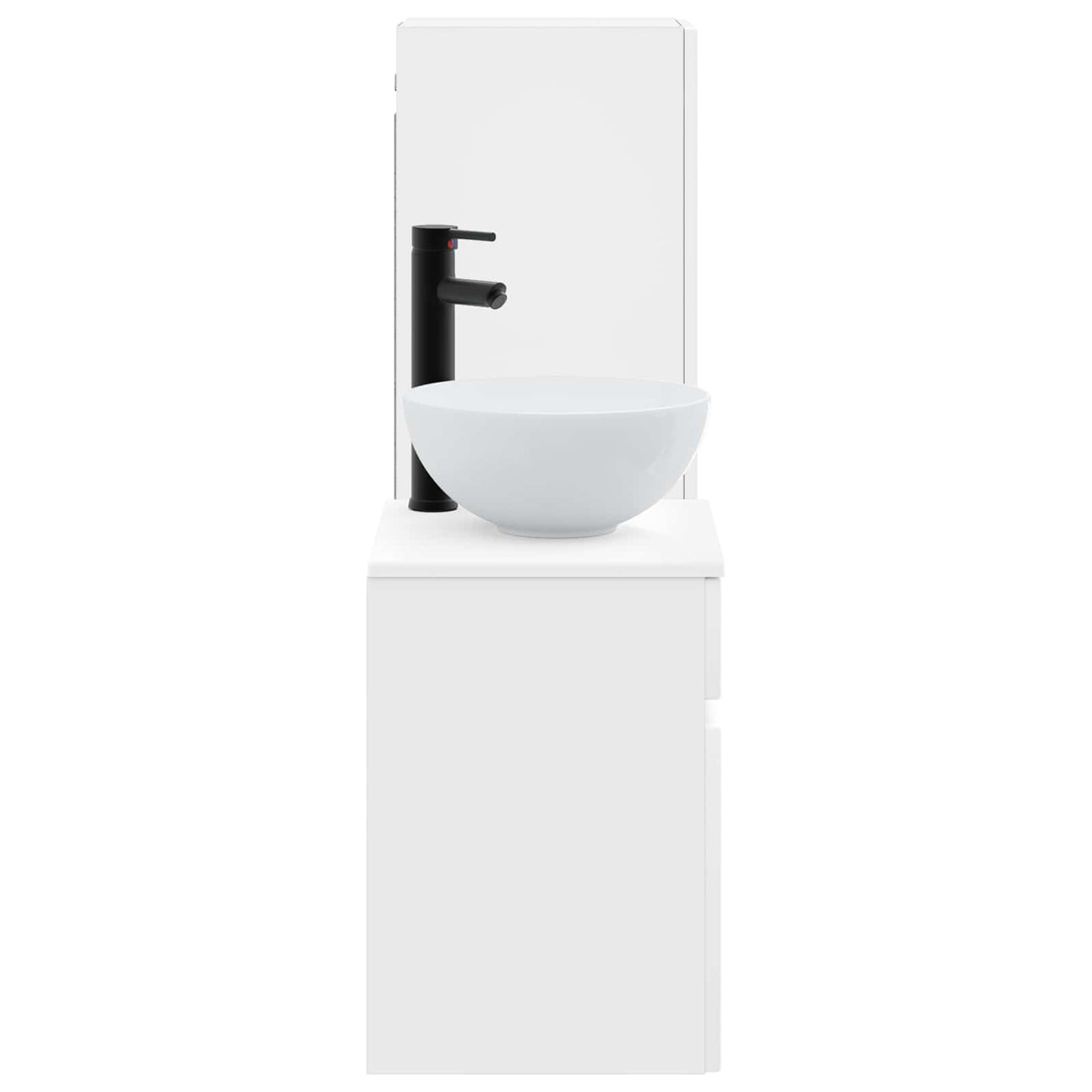 Bathroom Furniture Set 2 pcs White 33 x 34.5 x 100 cm