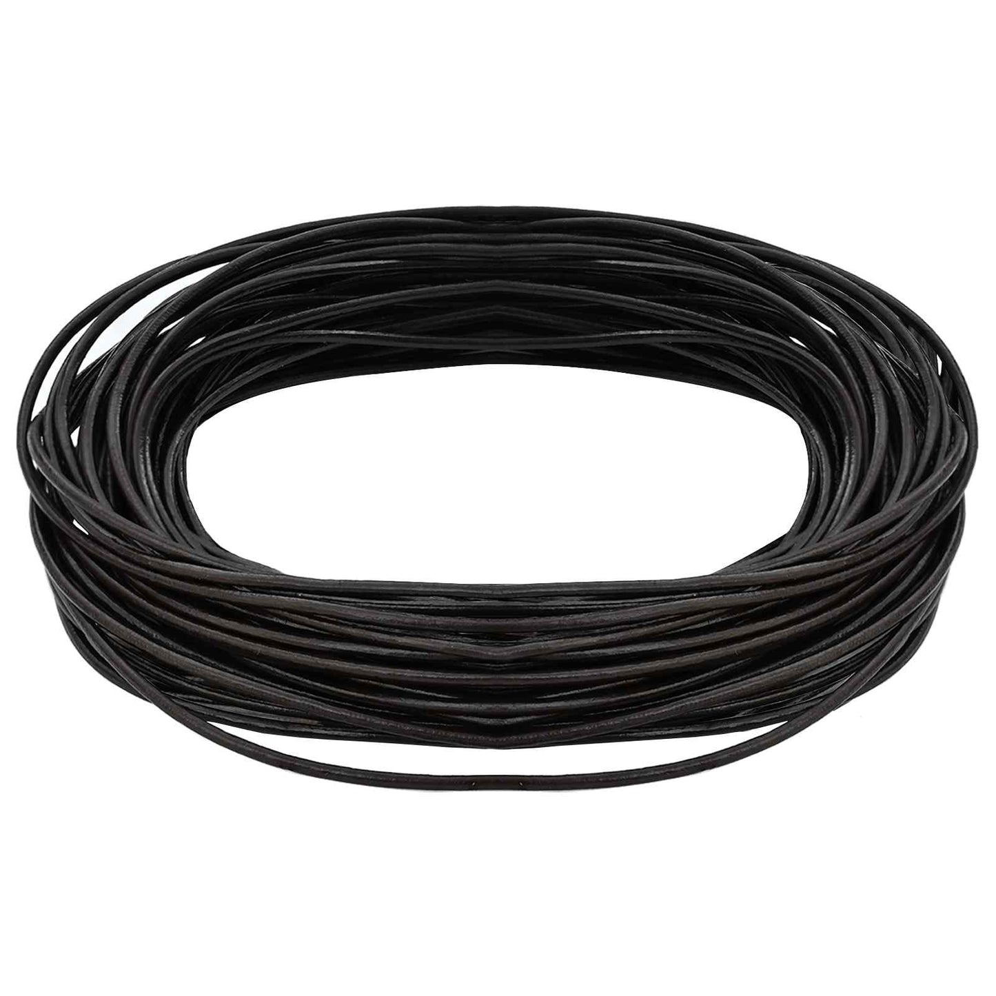 Leather Cord Dark Brown Ø1.5 mm x 50 m Leather
