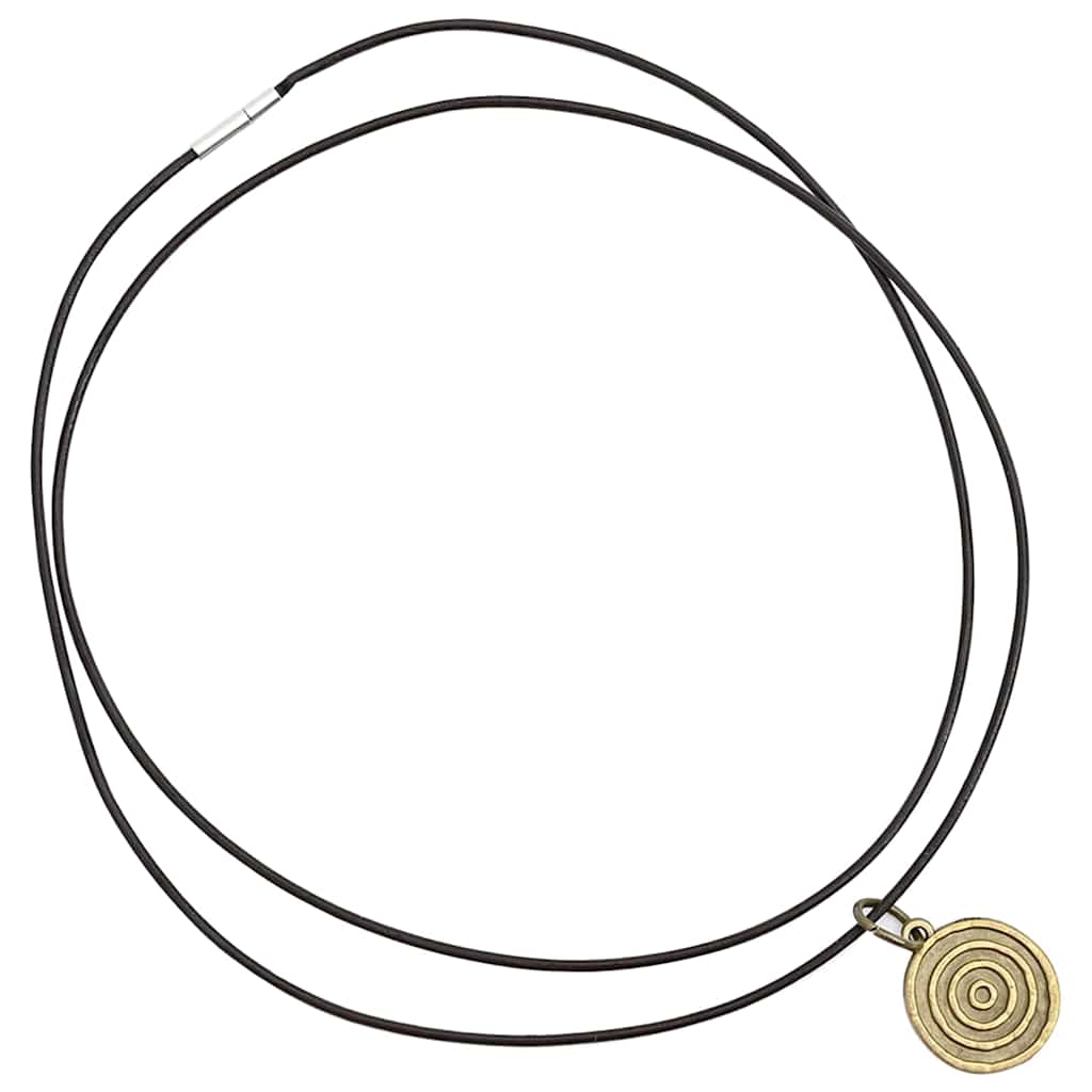 Leather Cord Dark Brown Ø1.5 mm x 50 m Leather