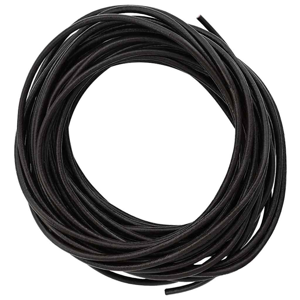 Leather Cord Dark Brown Ø2.5 mm x 50 m Leather