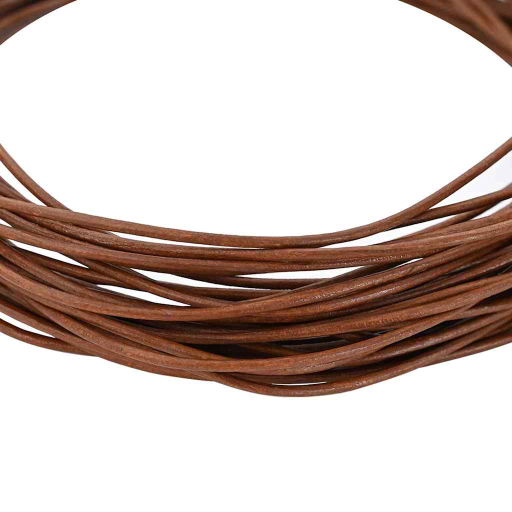 Leather Cord Light Brown Ø1 mm x 50 m Leather